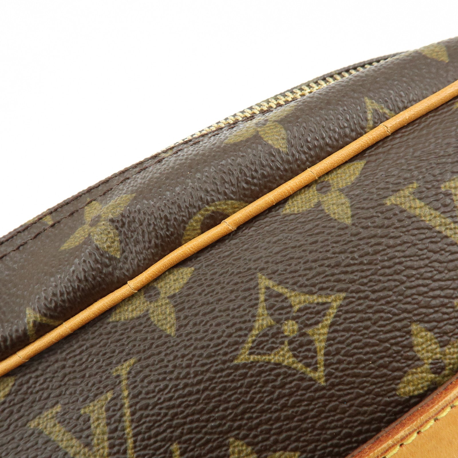 Louis Vuitton Monogram Compiegne 28 Pouch Clutch Bag Brown M51845