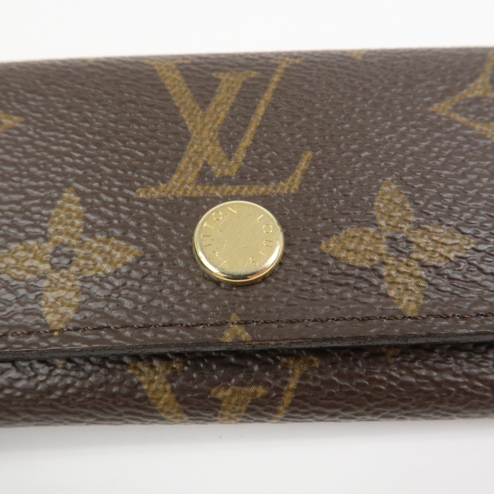 Louis Vuitton Monogram Multicles 4 Key Case Key Holder Brown M69517