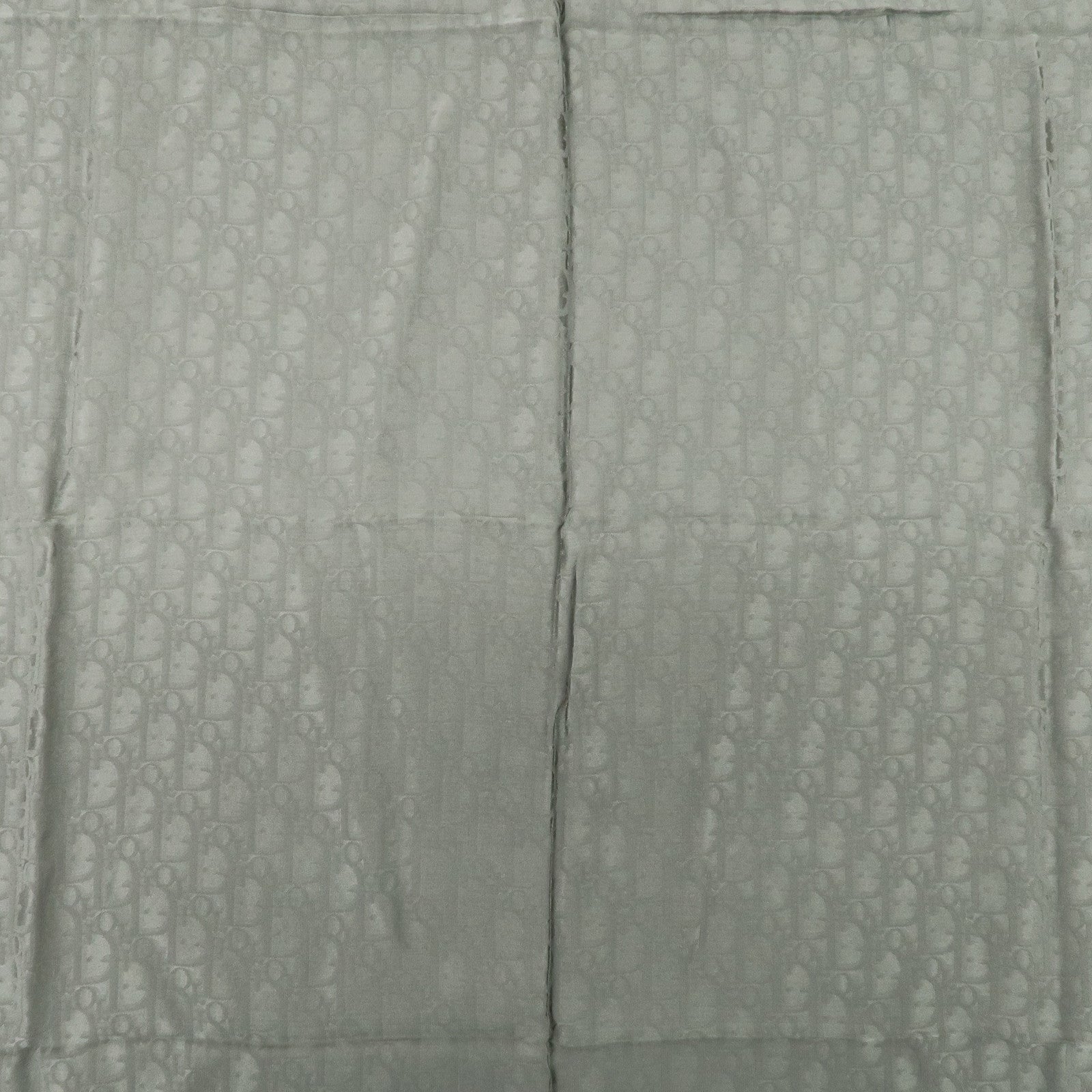 Christian Dior Trotter Silk 100% Scarf Moss Green