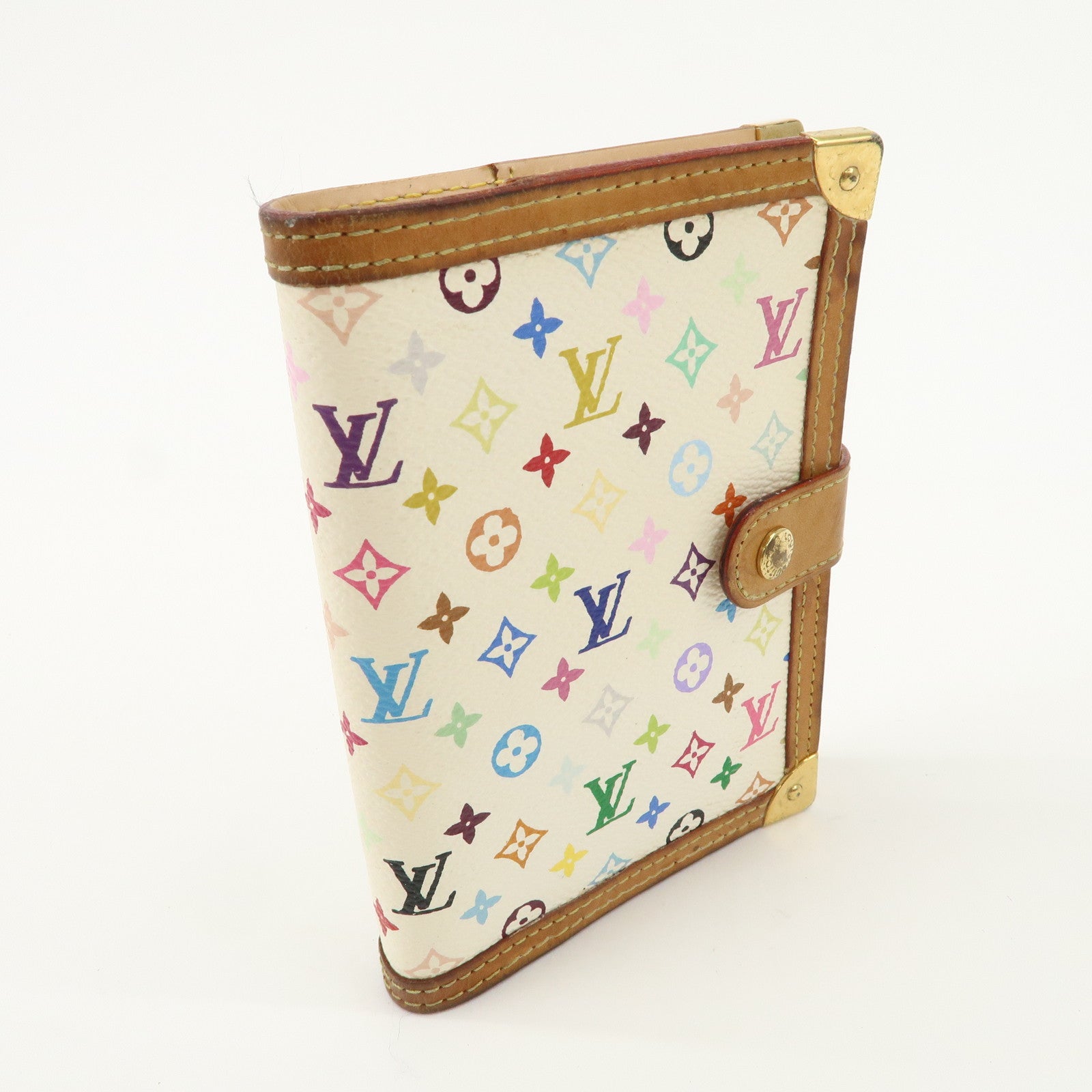 Louis Vuitton Monogram Multicolor Agenda PM Planner Cover R20896
