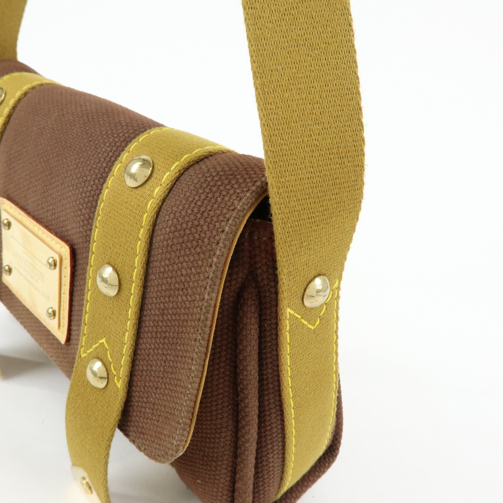 Louis Vuitton Antigua Canvas Sacre Rabat Blanc Shoulder Bag M40072