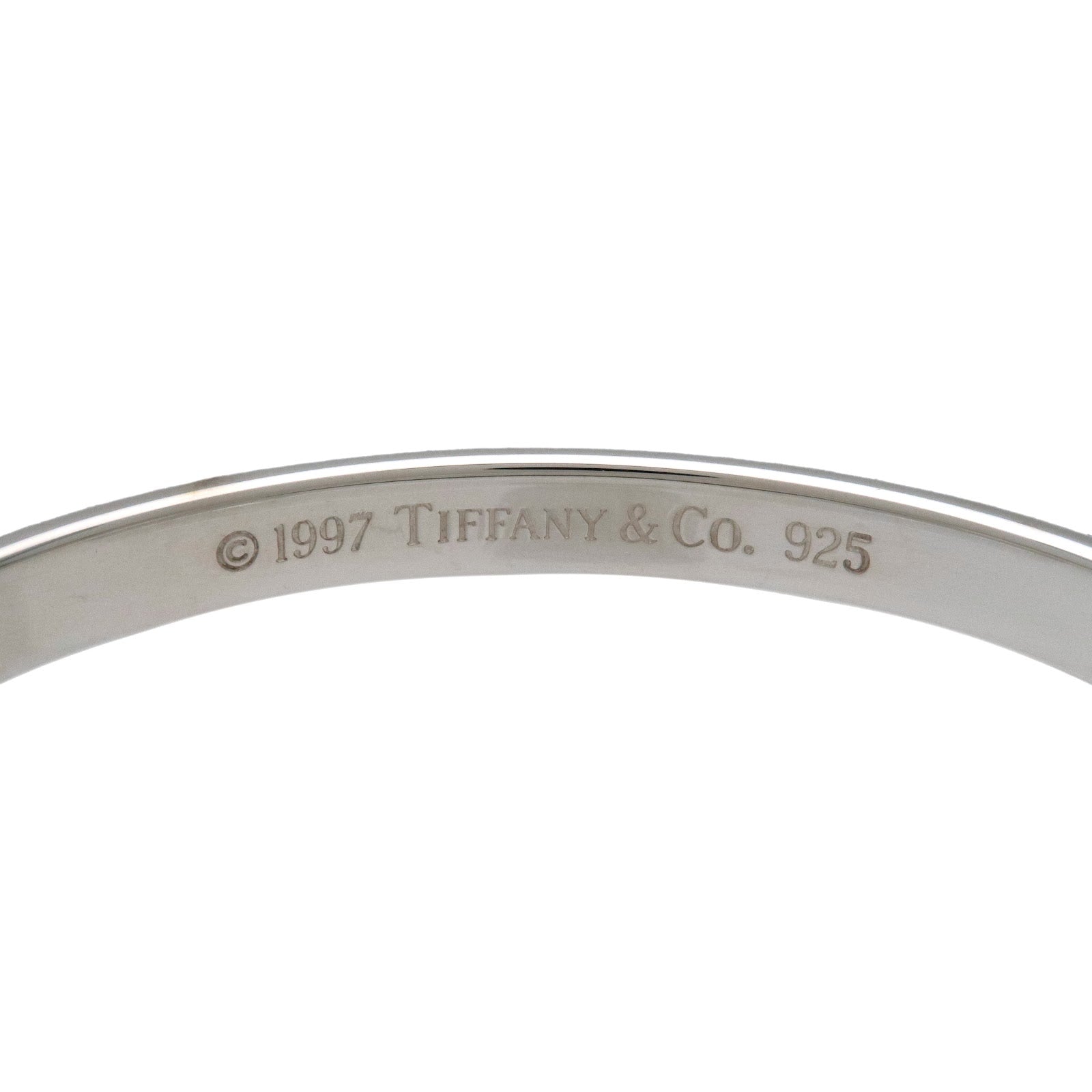 Tiffany&Co. 1837 Narrow Bangle Bracelet SV925 Silver