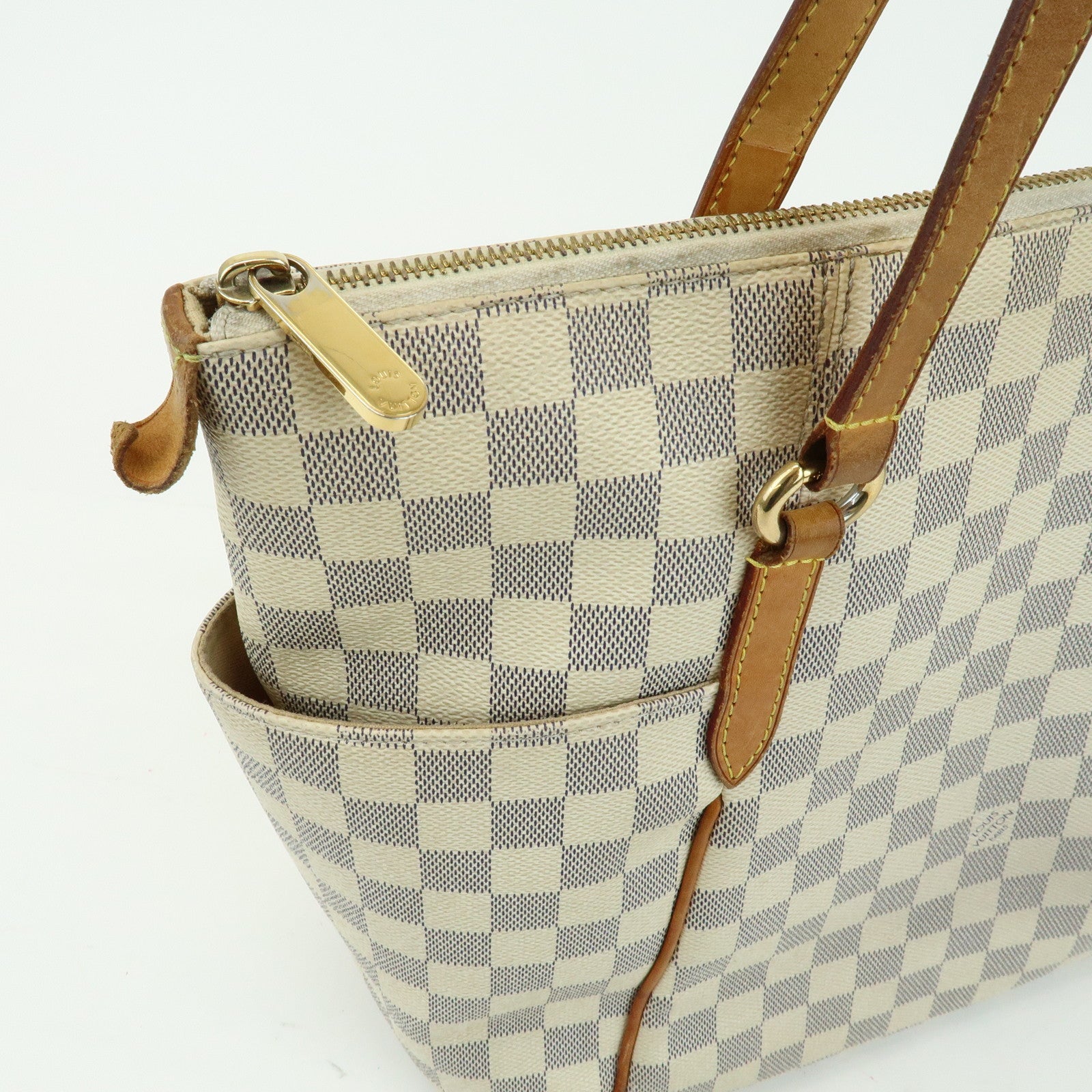 Louis Vuitton Damier Azur Totally MM Tote Bag Shoulder Bag N51262