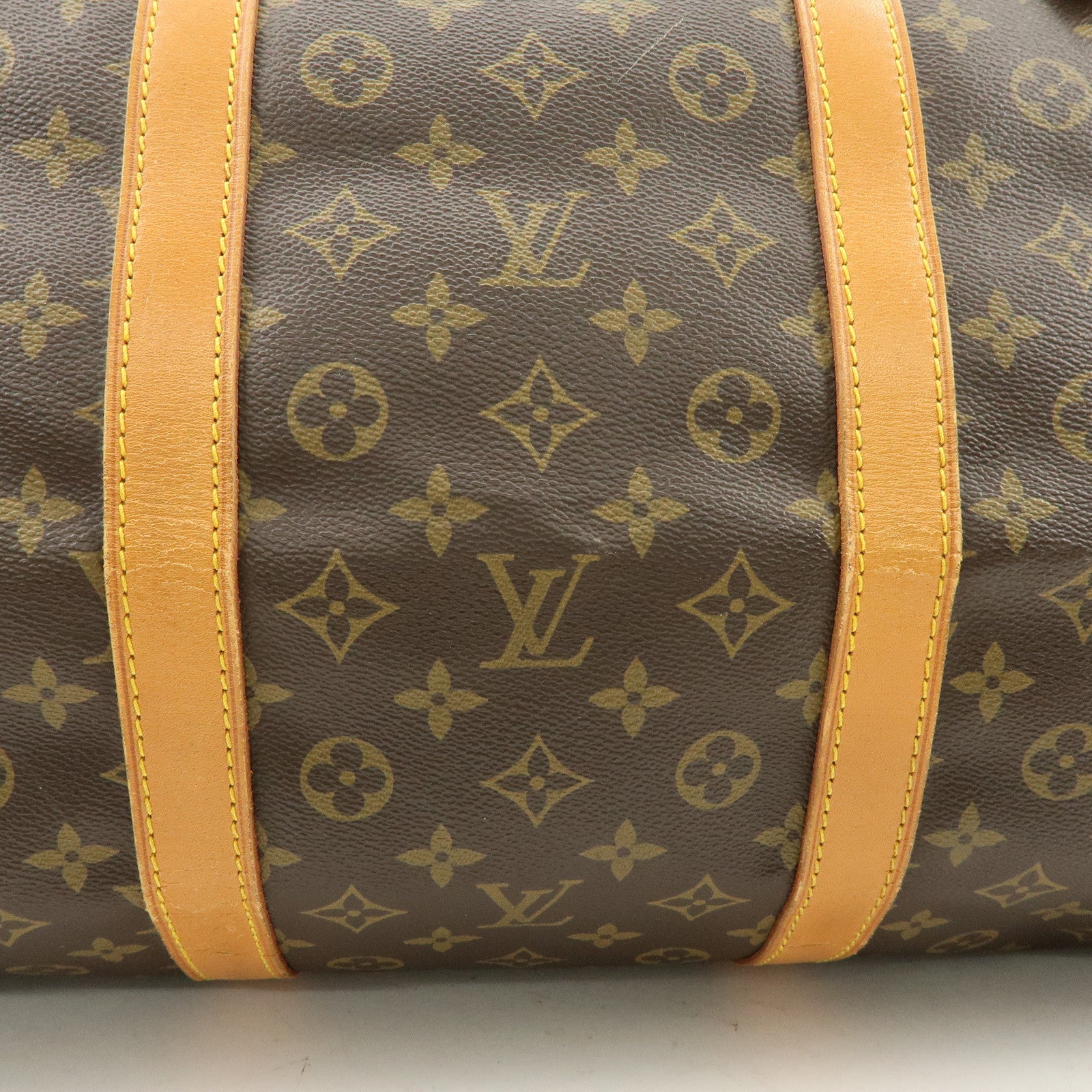 Louis Vuitton Monogram Keep All Bandouliere 60 Boston Bag M41412