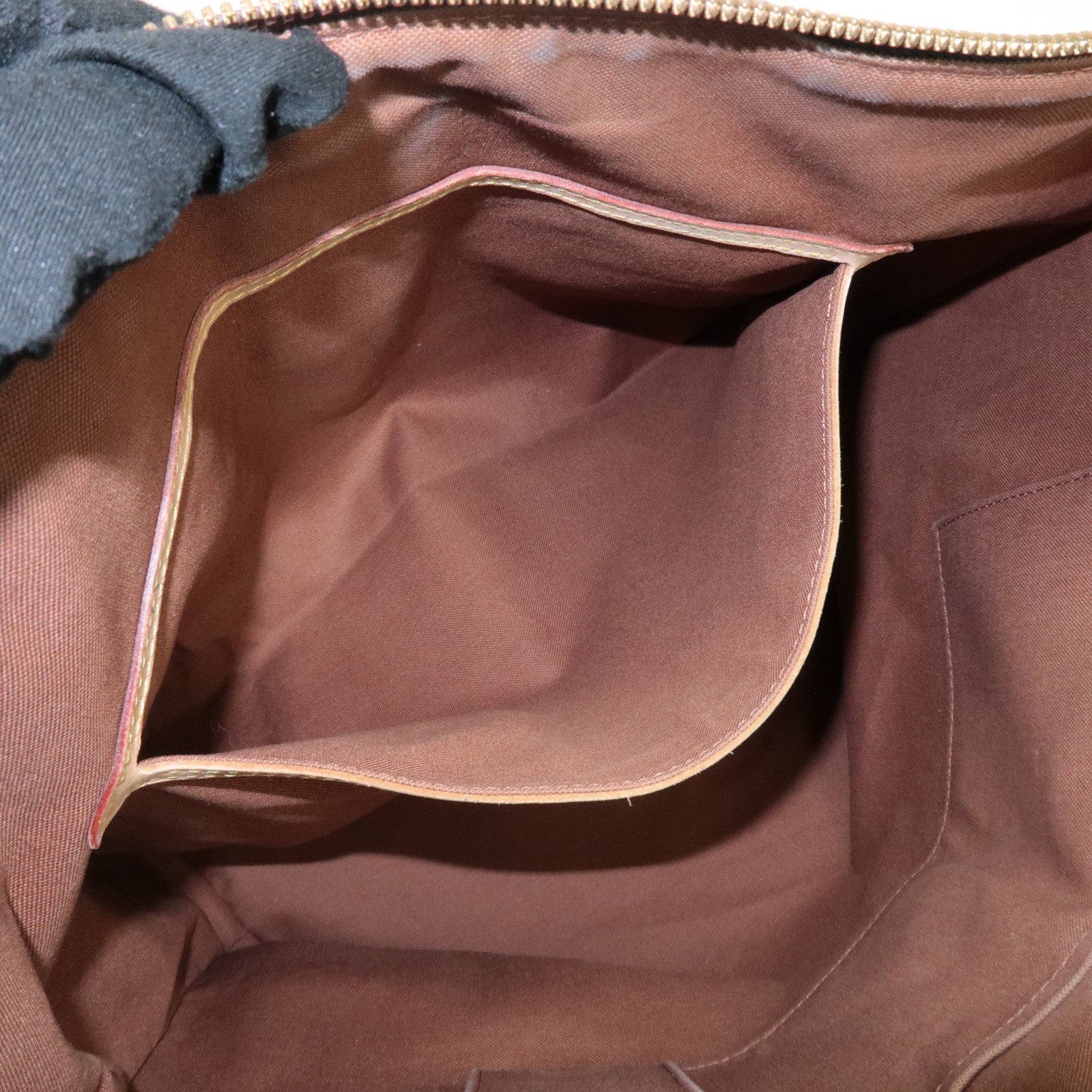 Louis Vuitton Monogram Palermo GM 2Way Hand Bag Brown M40146 Used