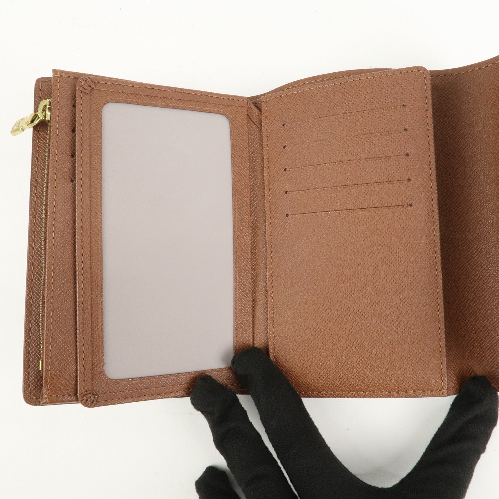 Louis Vuitton Monogram Portefeuille Alexandra Wallet Brown M60047