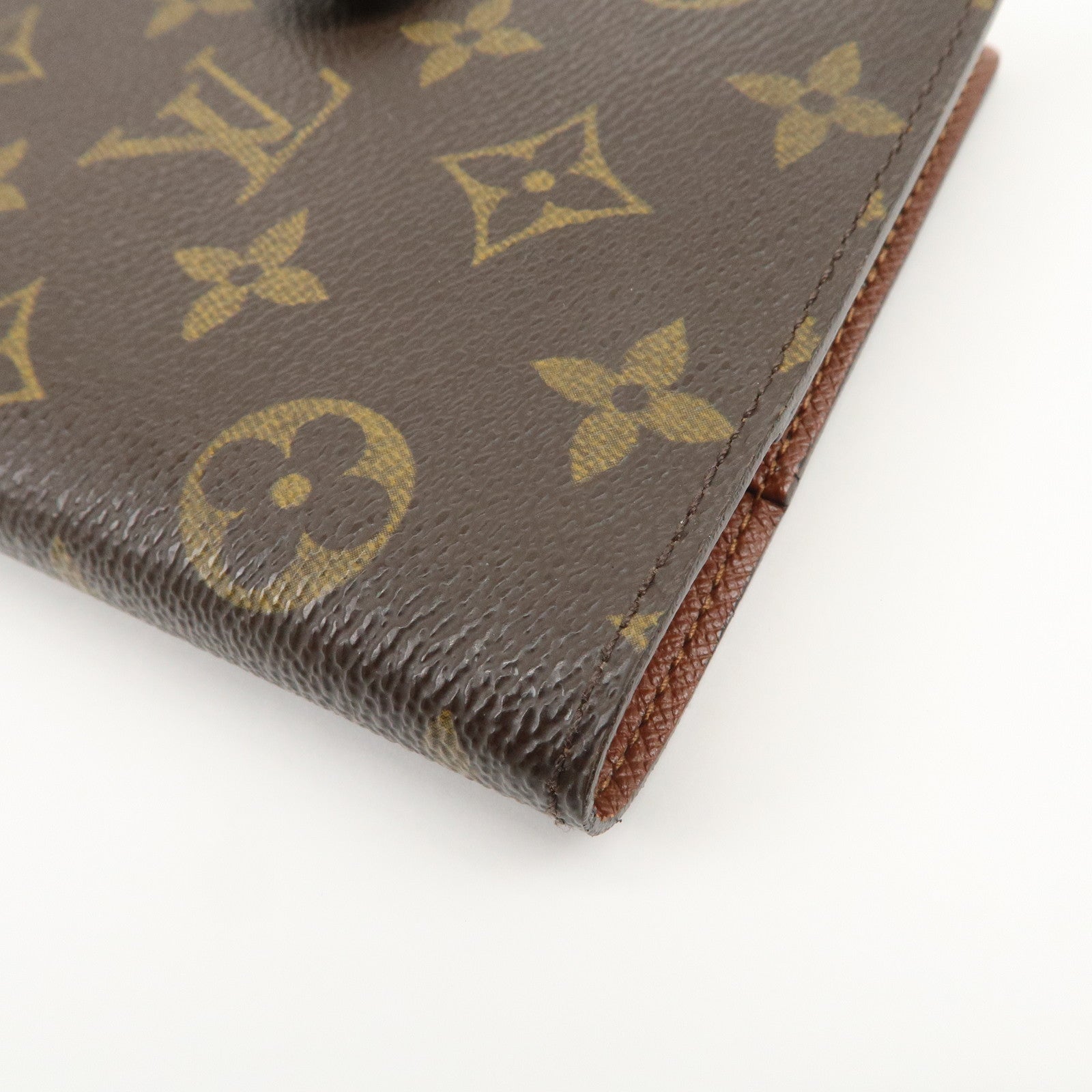 Louis Vuitton Monogram Agenda PM Planner Cover Brown R20005