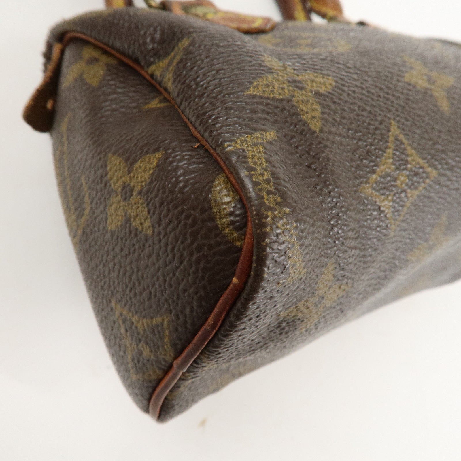 Louis Vuitton Monogram Mini Speedy Hand Bag M41534 Used