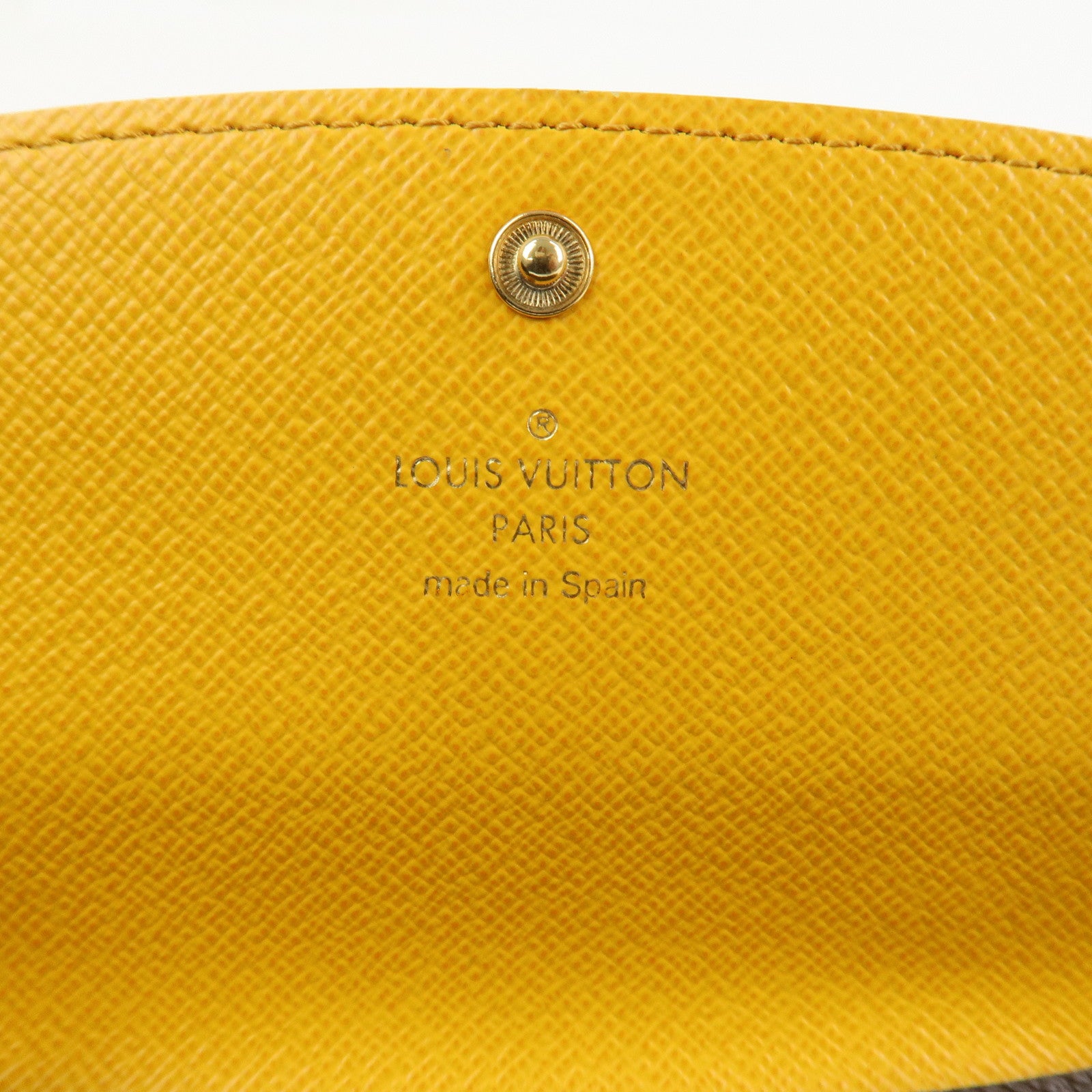Louis Vuitton Monogram Portefeuille テ盈ilie Long Wallet Brown M60698