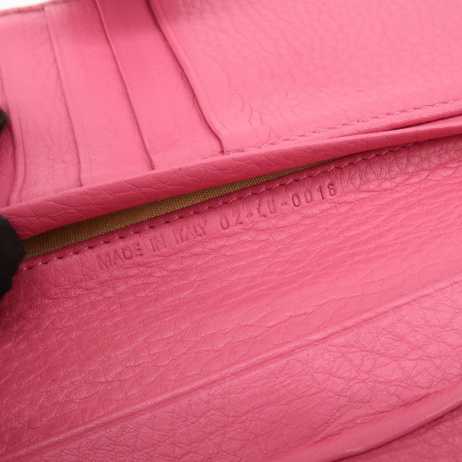 Christian Dior Trotter Street Chic Canvas Leather Long Wallet Pink