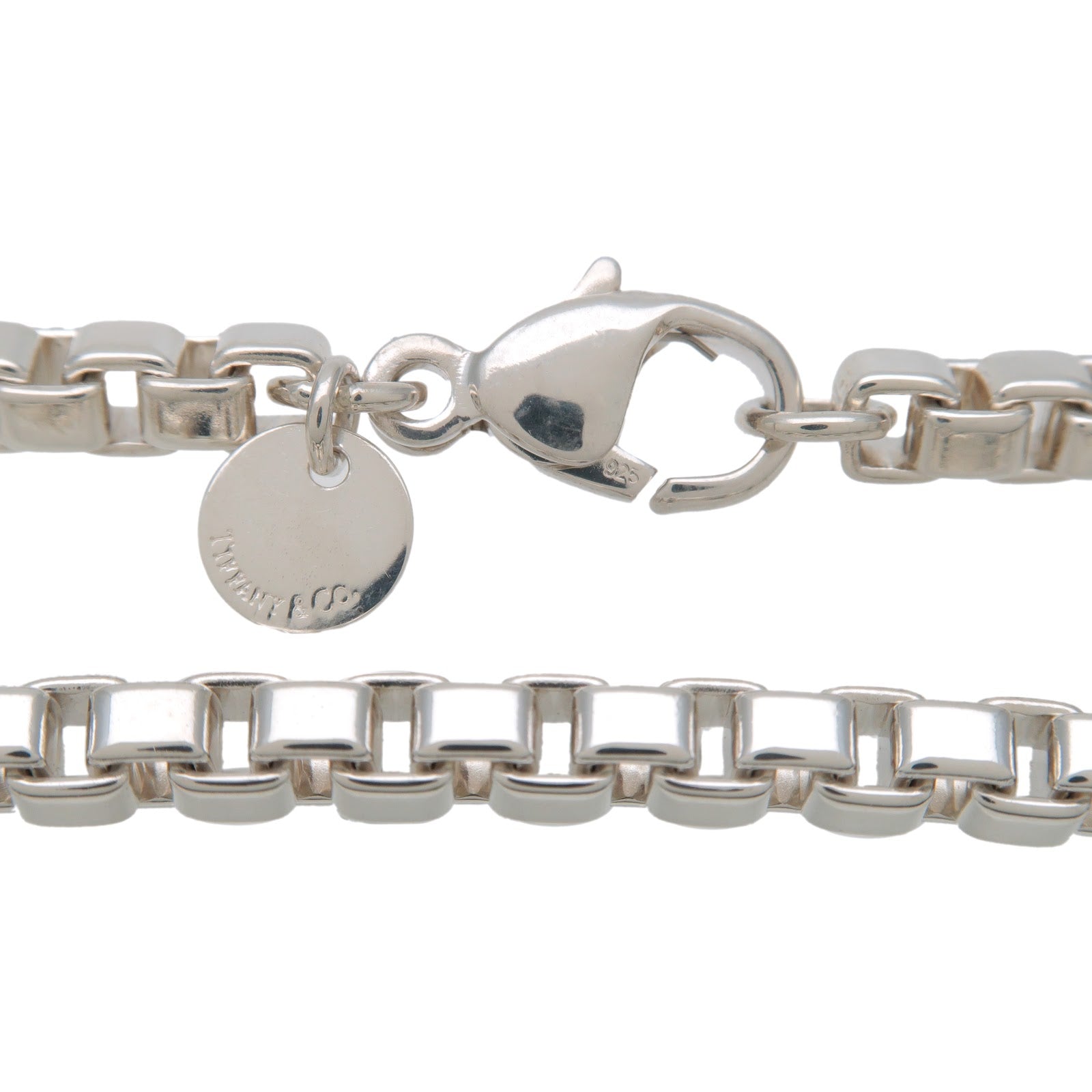 Tiffany&Co. Venetian Link Bracelet SV925 Silver