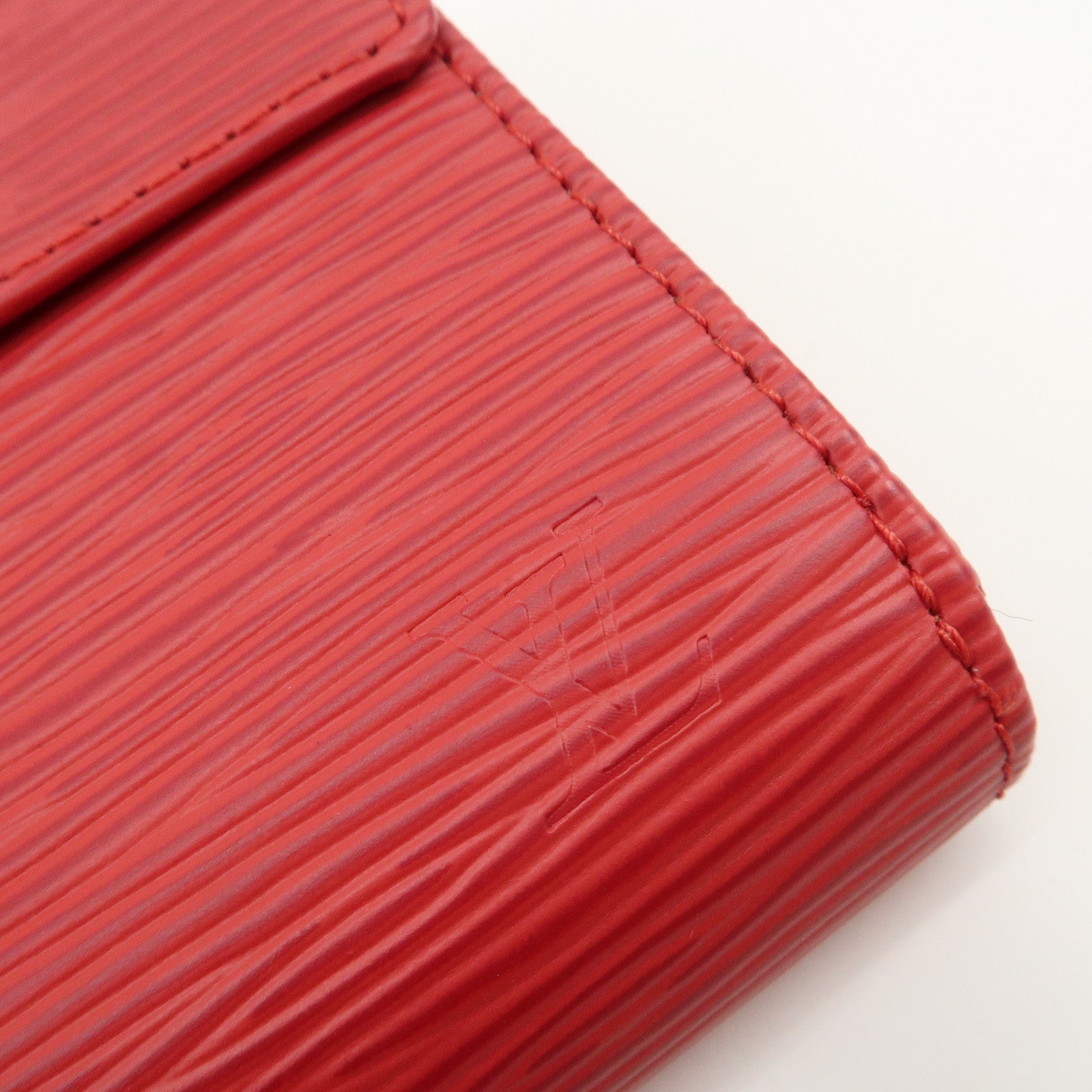 Louis Vuitton Epi Portefeuille Koala Wallet Rouge M5801E