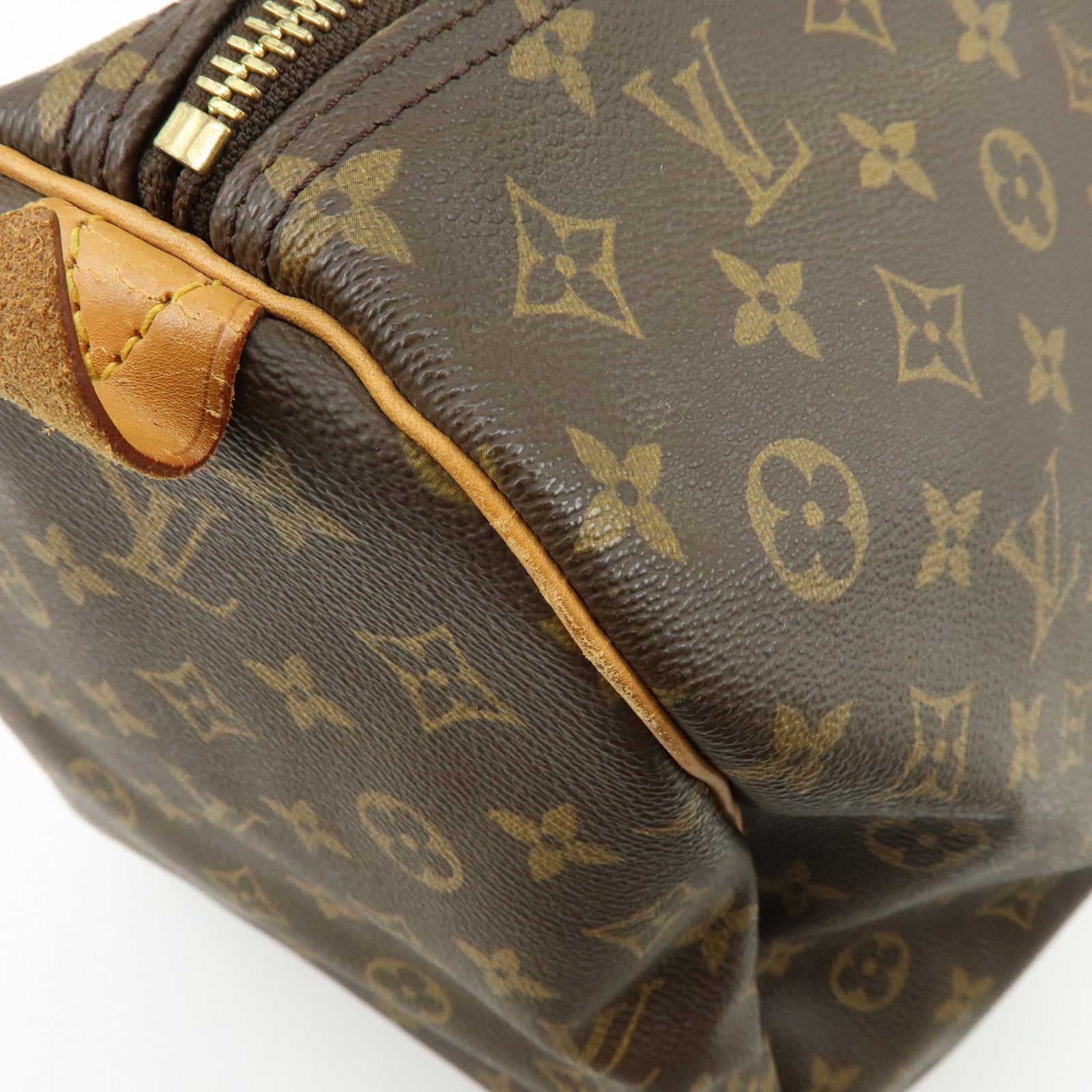 Louis Vuitton Monogram Keep All 60 Boston Bag Brown M41422