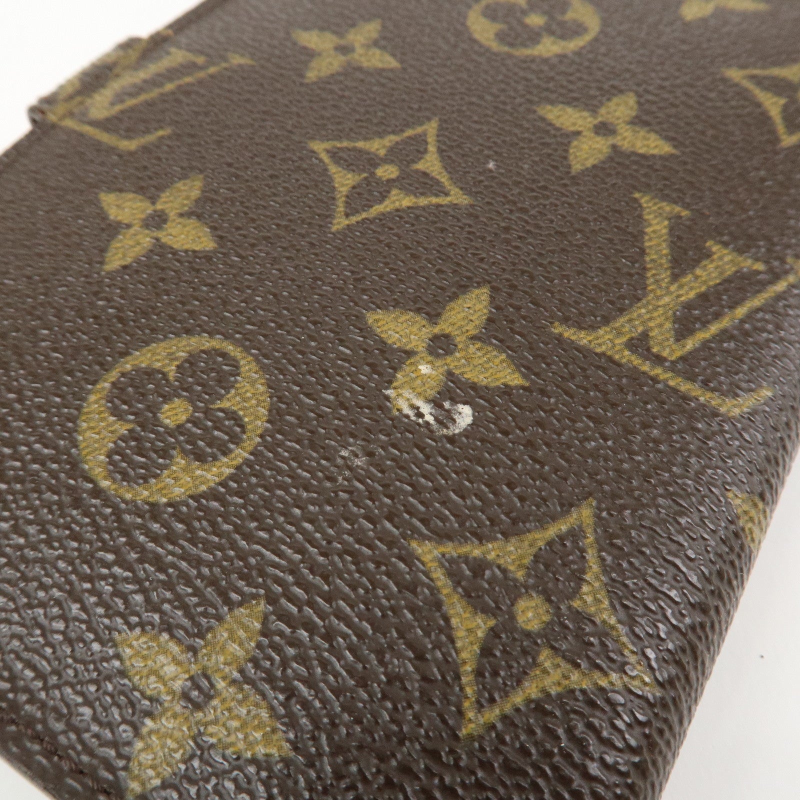 Louis Vuitton Monogram Agenda PM Planner Cover Brown R20005