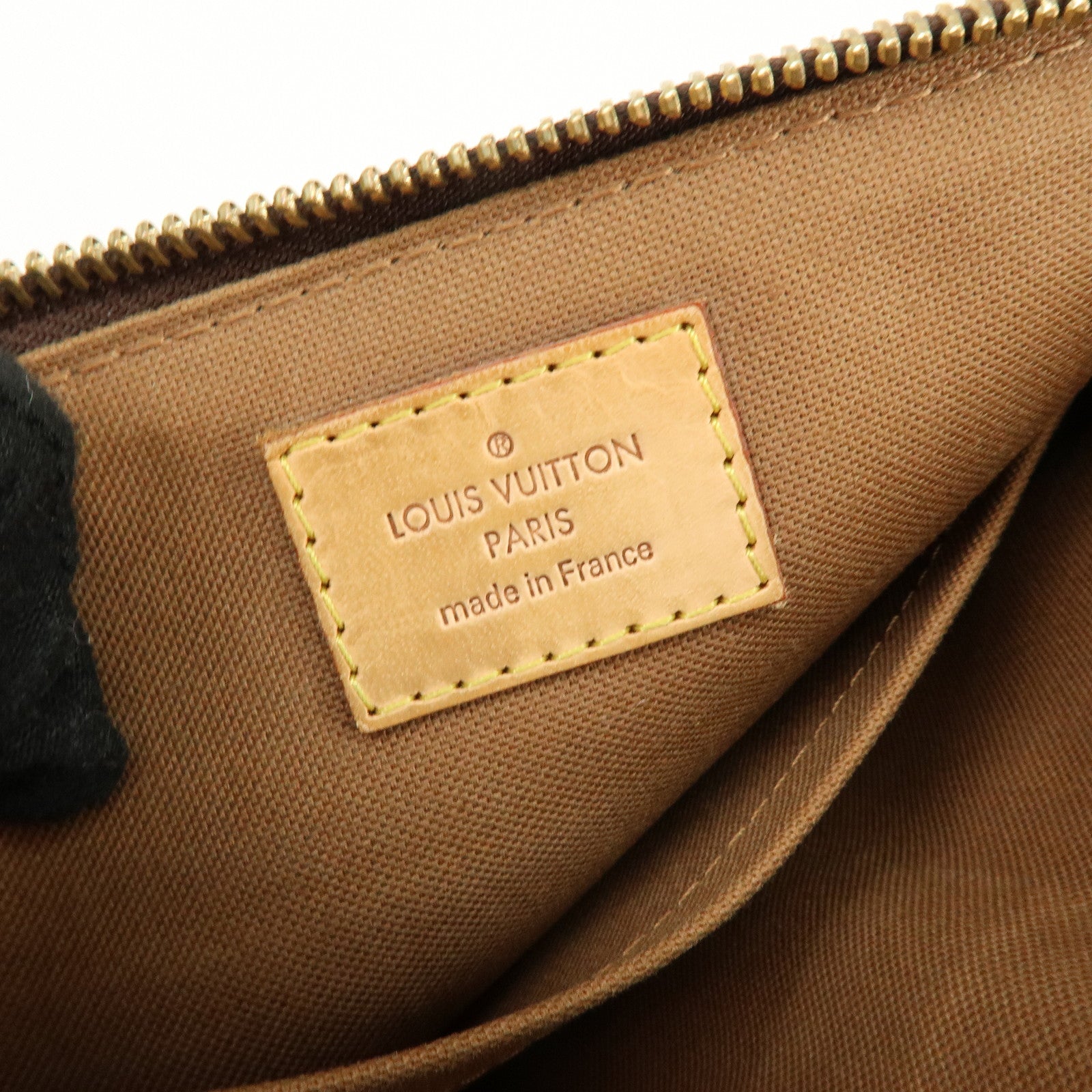 Louis Vuitton Monogram Pochette Valmy Shoulder Bag Brown M40524