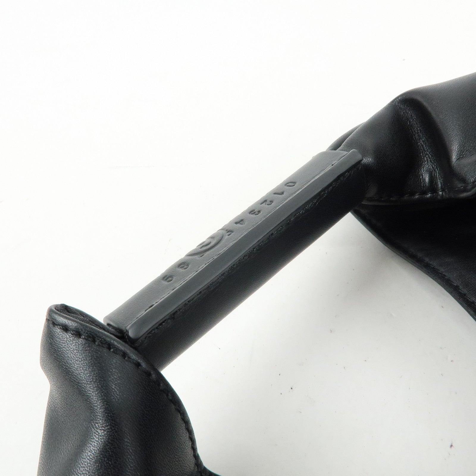 Maison Margiela MM6 Leather Japanese Tote Bag Shoulder Bag Black