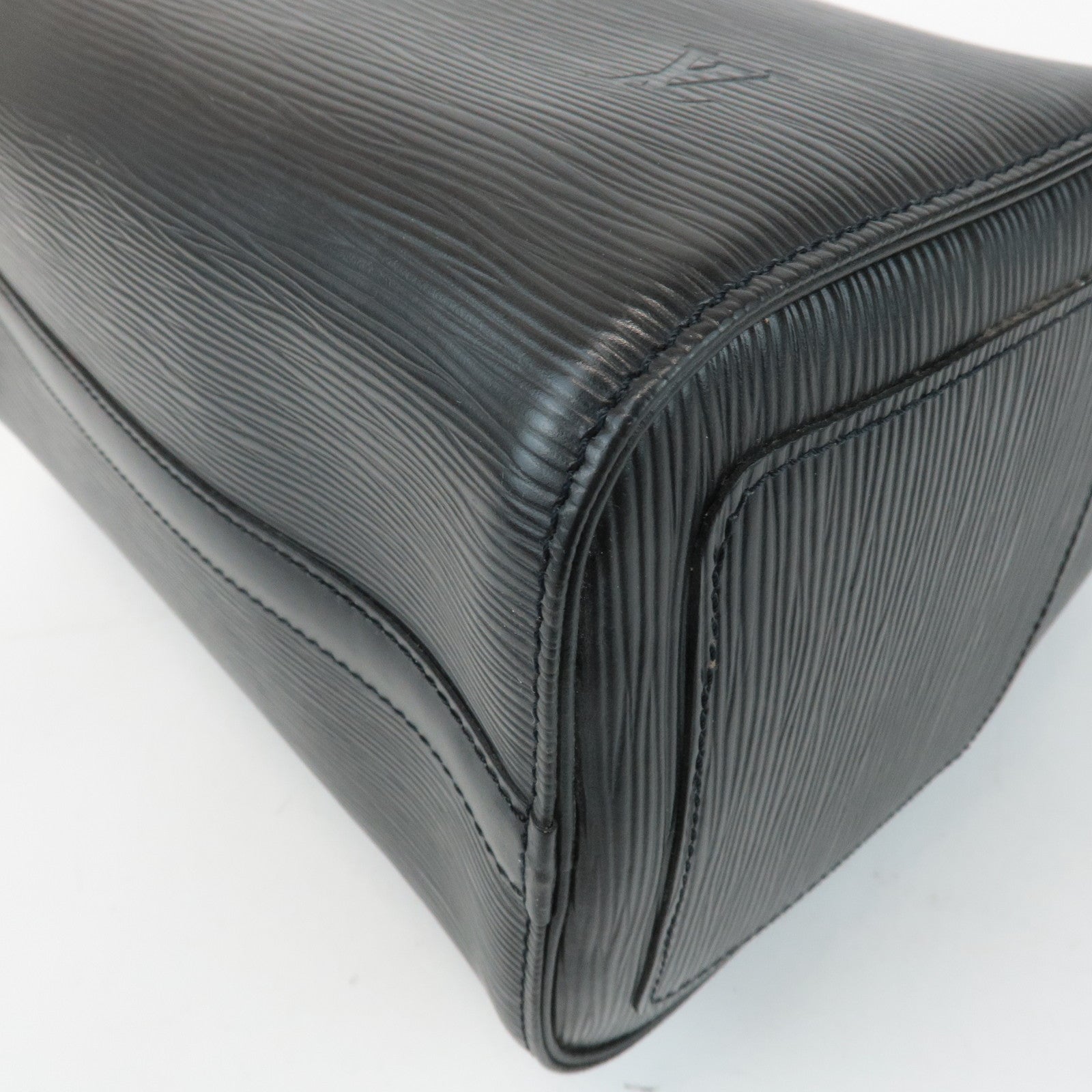 Louis Vuitton Epi Speedy 25 Boston Bag Hand Bag Noir M43012 Used