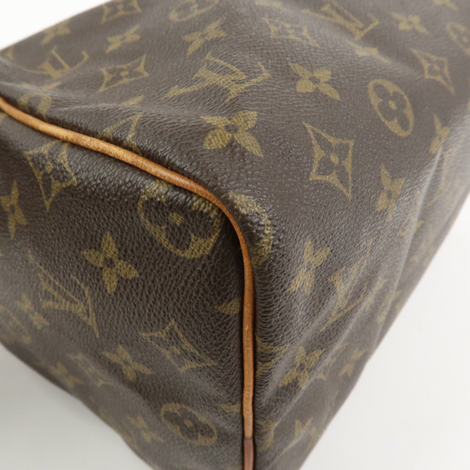 Louis Vuitton Monogram Speedy 30 Boston Bag Hand Bag Brown M41526