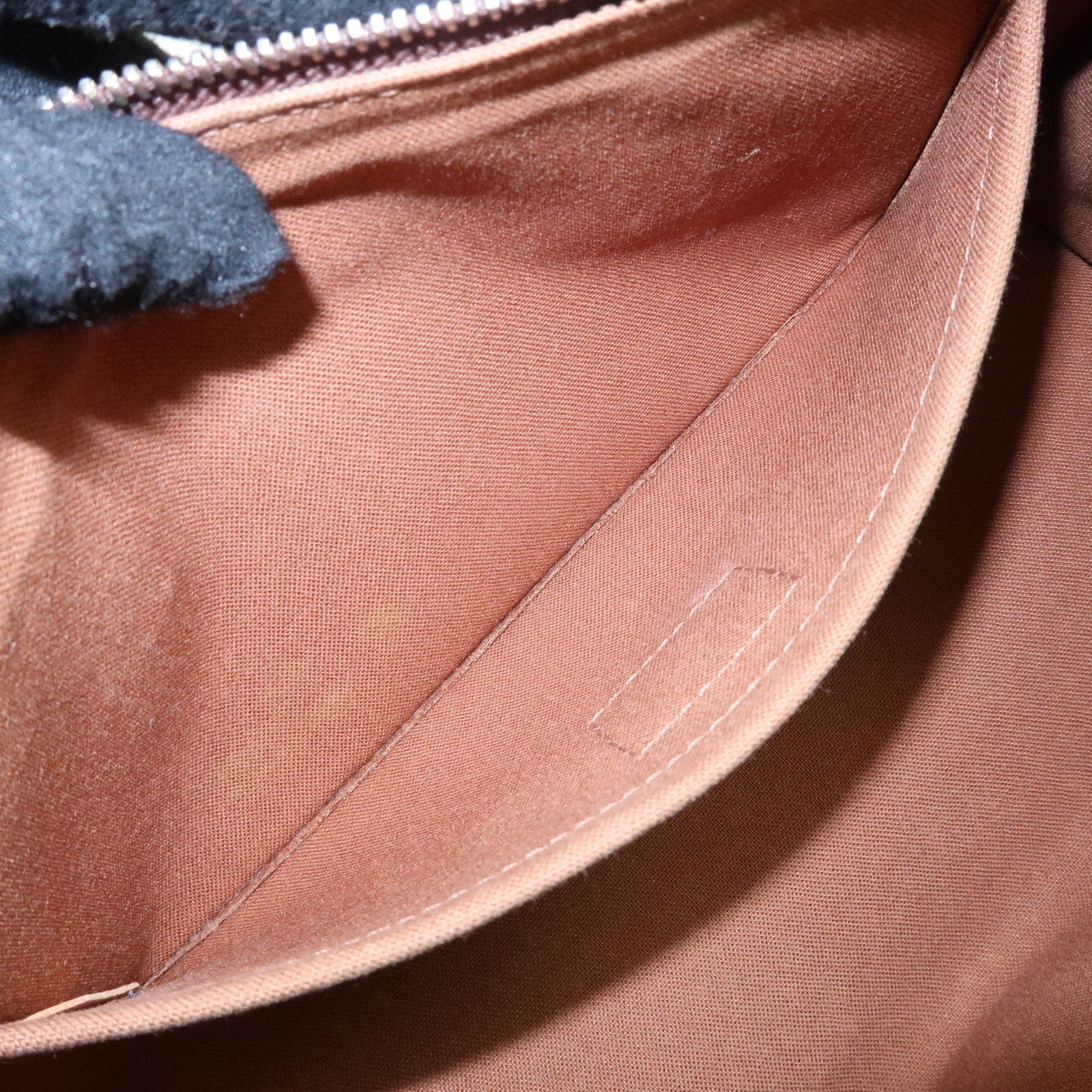 Louis Vuitton Monogram Popincourt Hand Bag Brown M40009