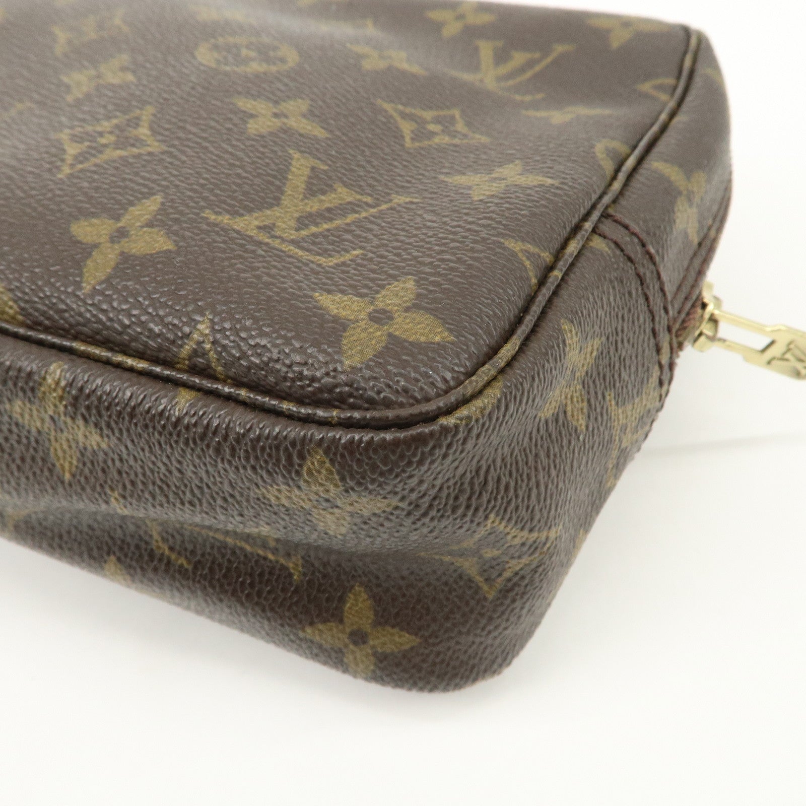 Louis Vuitton Monogram Trousse Toilette 23 Pouch Brown M47524