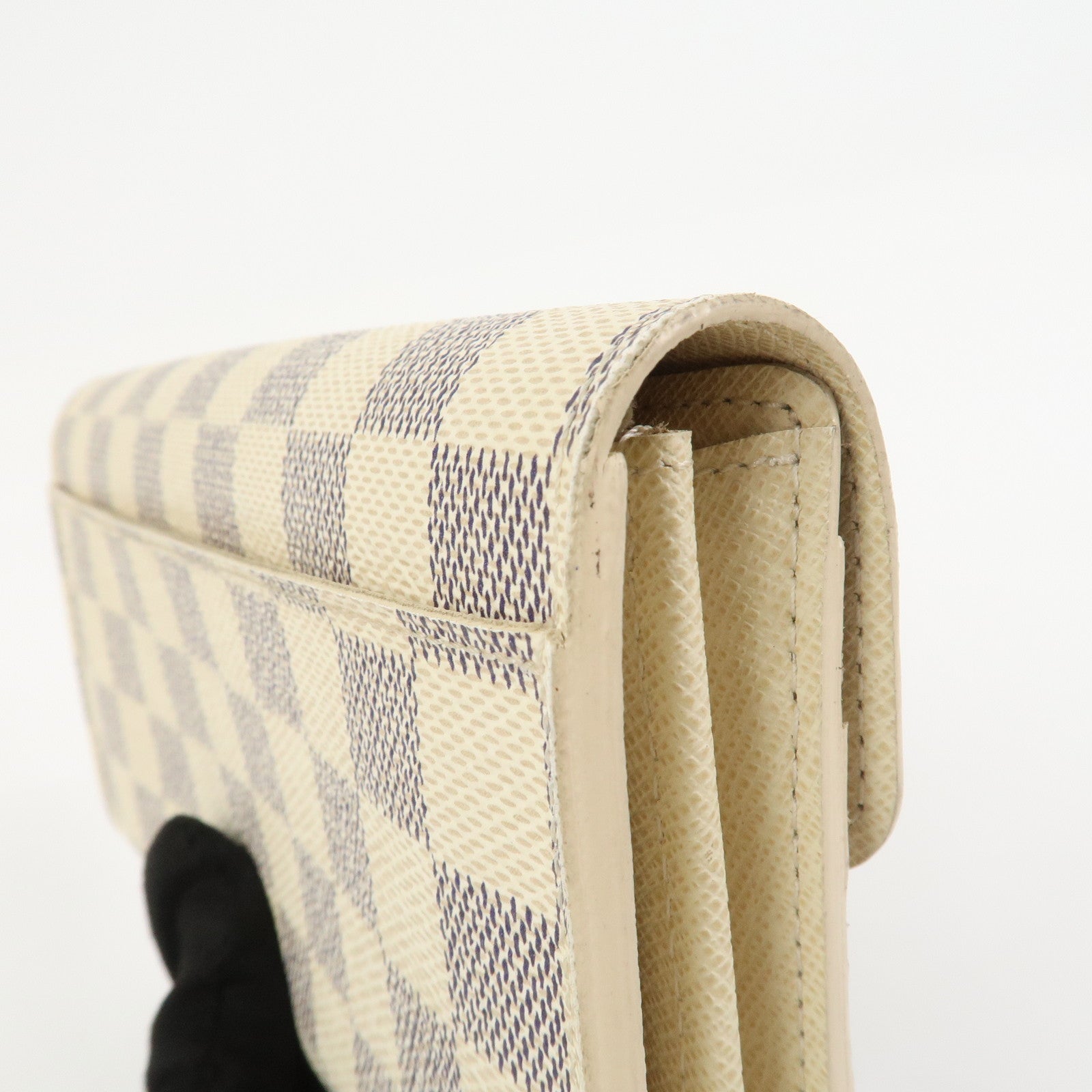 Louis Vuitton Damier Azur Portefeuille Sarah Long Wallet N63208