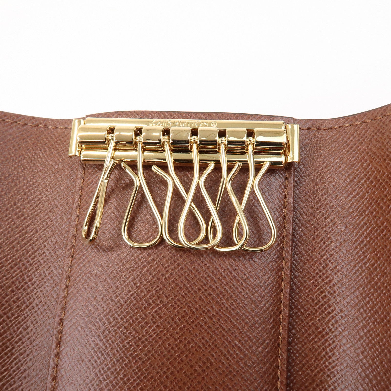 Louis Vuitton Monogram Canvas Multicles 6 Key Case Brown M62630