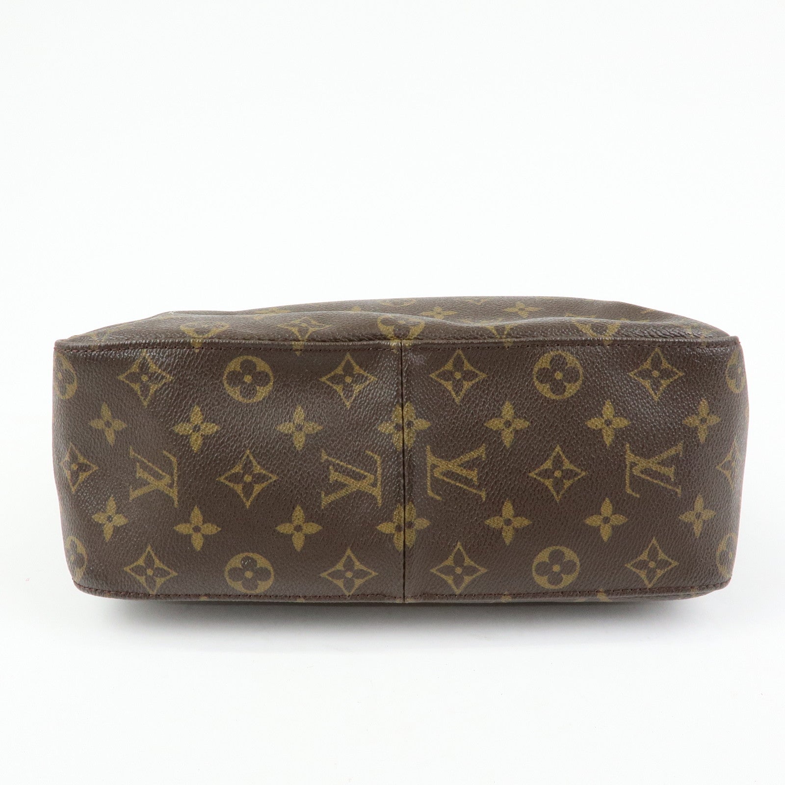 Louis Vuitton Monogram Looping GM Shoulder Bag Brown M51145