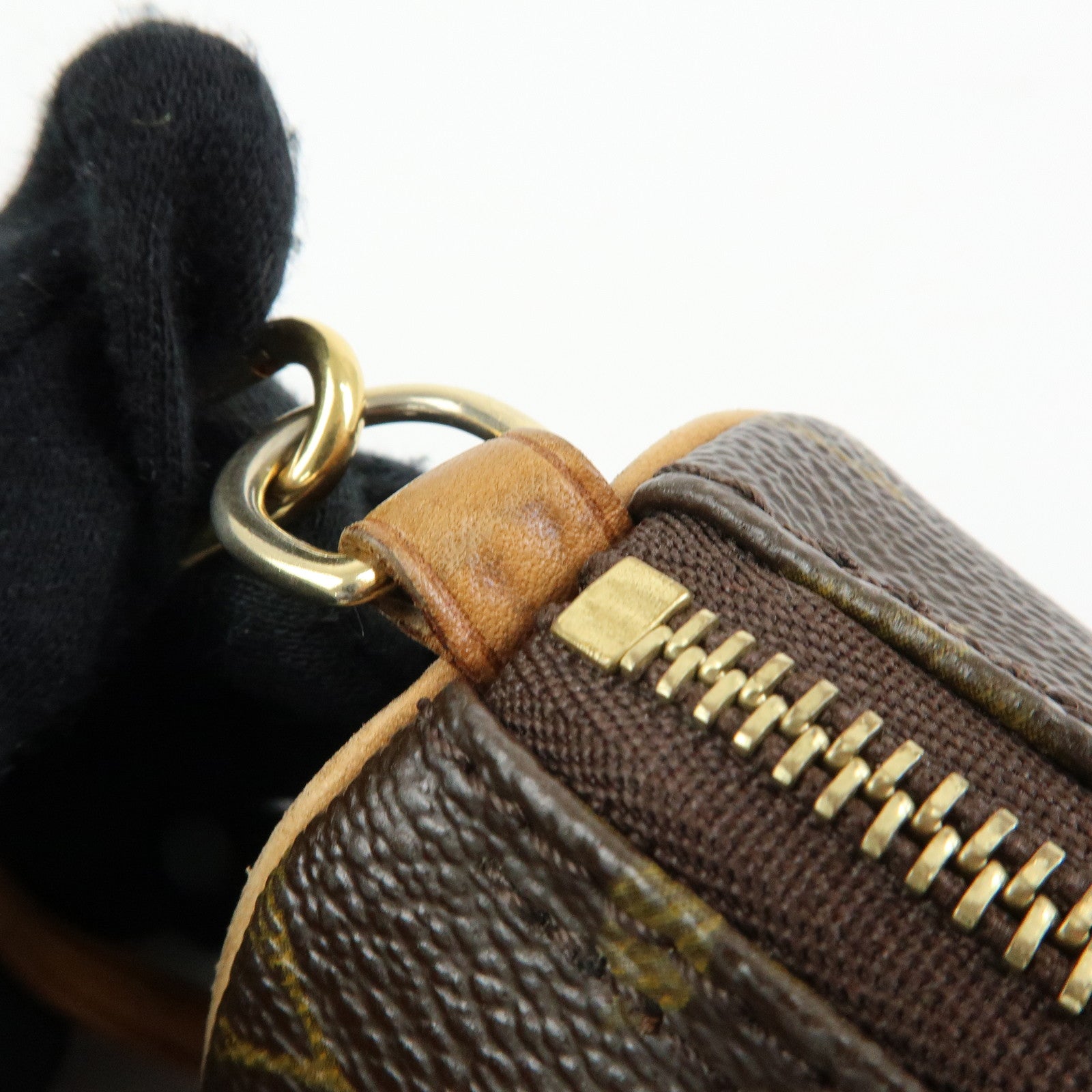 Louis Vuitton Monogram Mini Pouch for Papillon Bag Brown