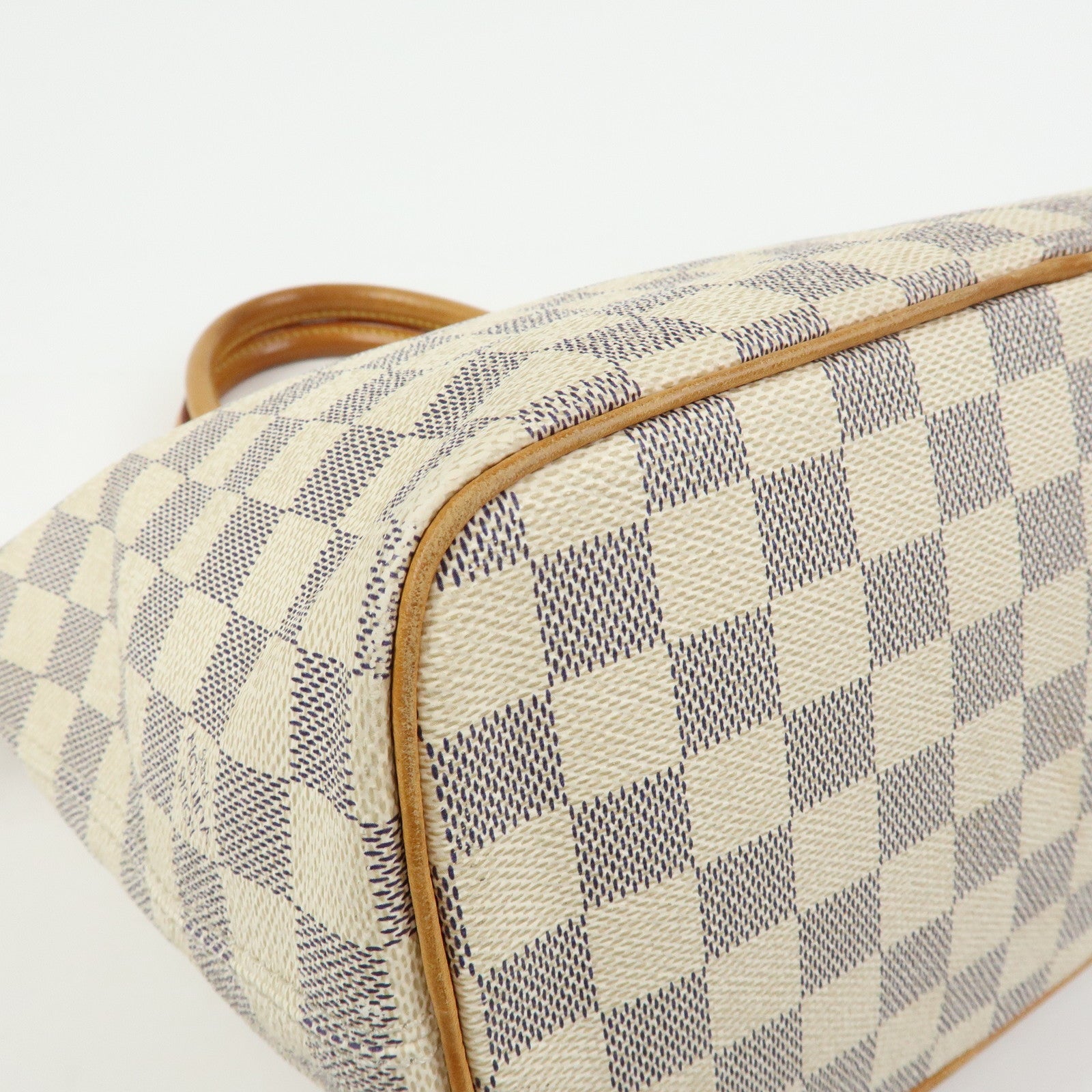 Louis Vuitton Damier Azur Saleya PM Tote Bag Hand Bag N51186
