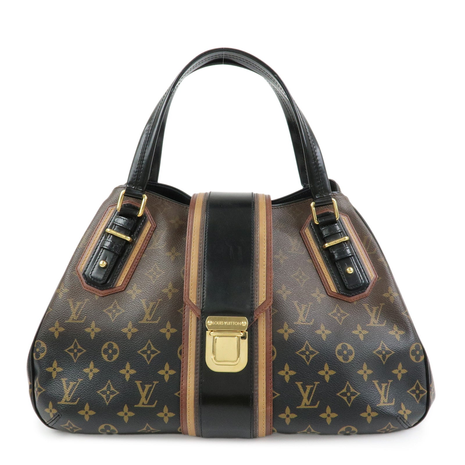 Louis Vuitton Monogram Mirage Griet Canvas Hand Bag Noir M95579