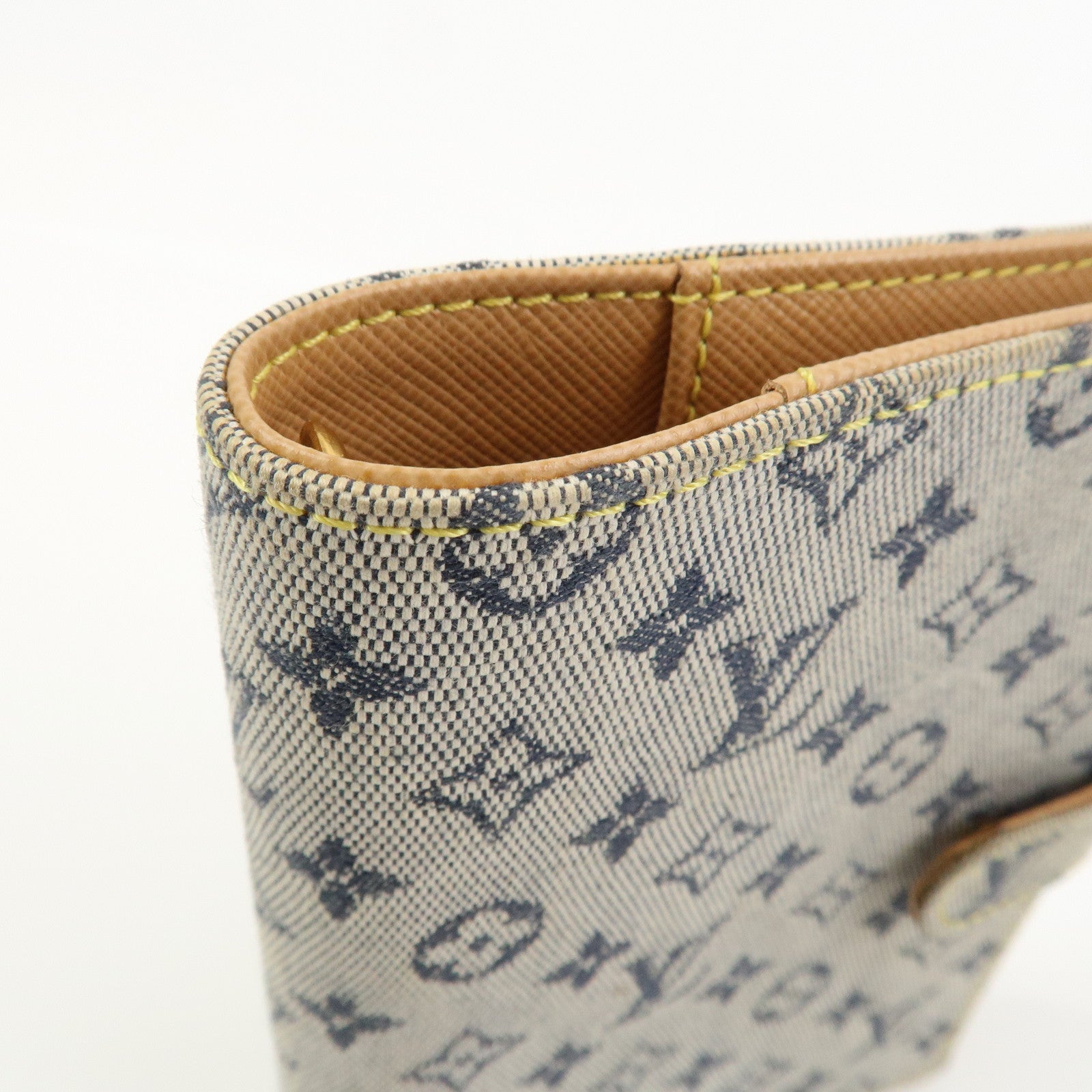 Louis Vuitton Monogram Mini Agenda PM Planner Cover Blue R20910