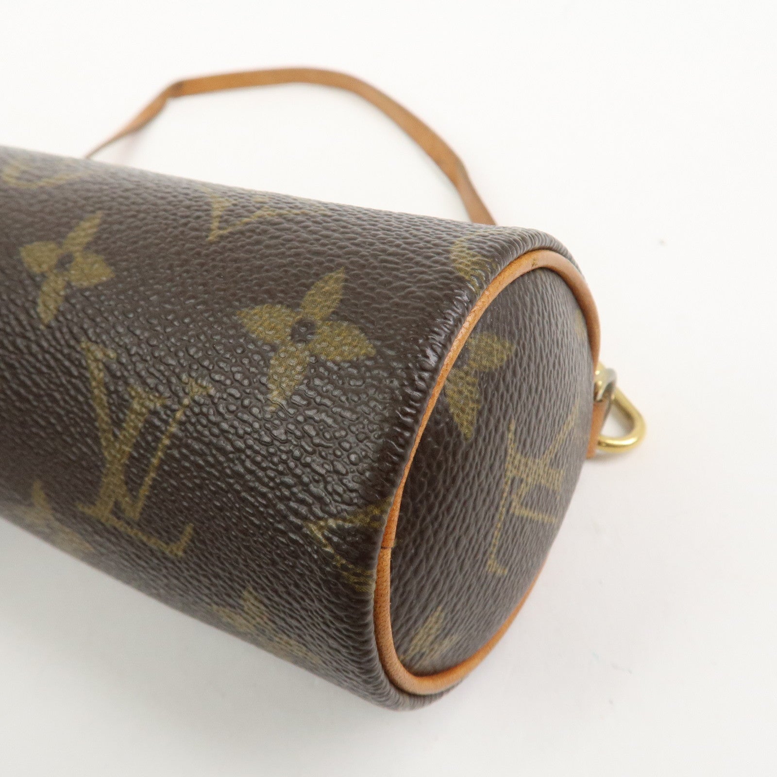 Louis Vuitton Monogram Canvas Mini Pouch for Papillon Bag Brown
