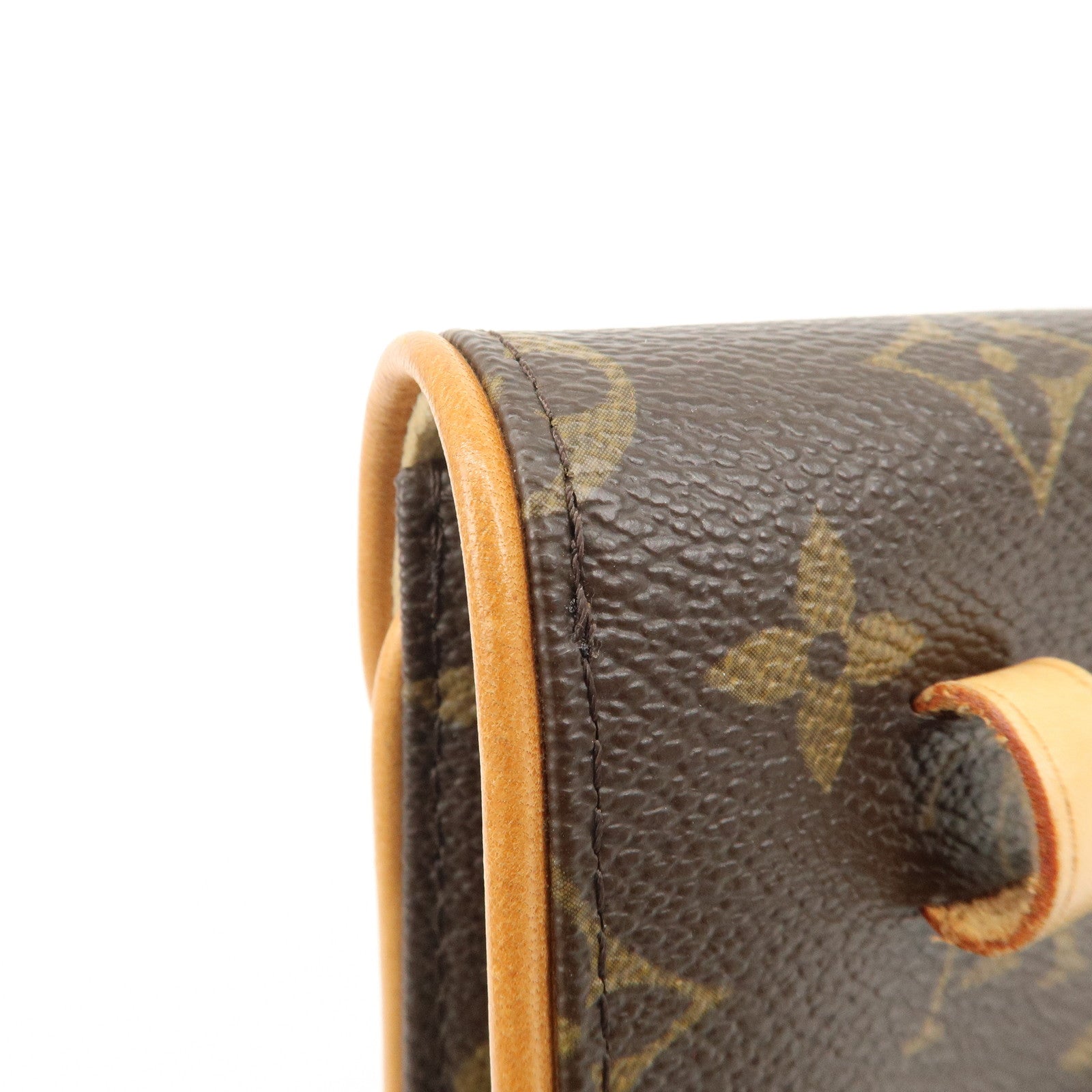 Louis Vuitton Monogram Pochette Florentine Waist Bag Belt M51855 Used