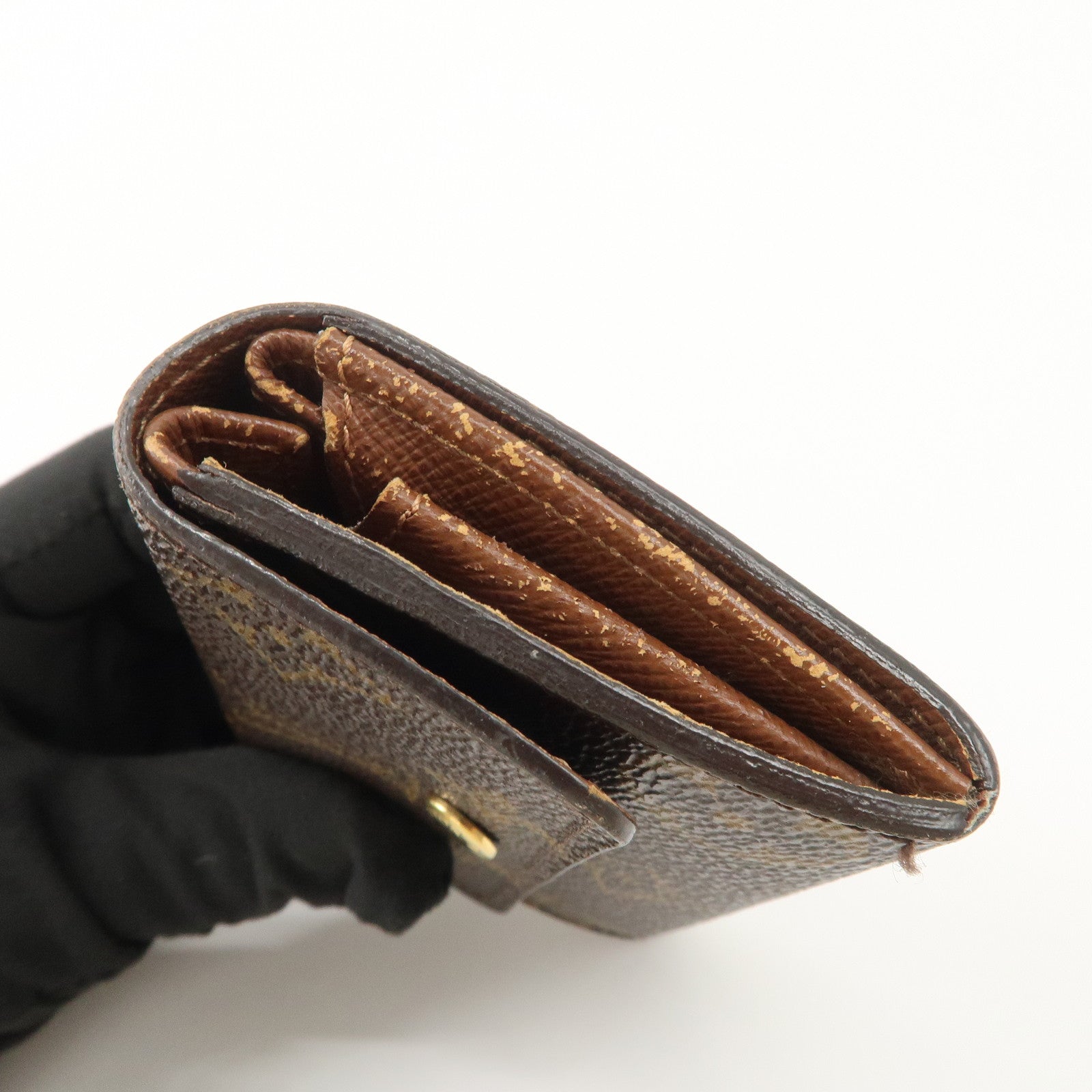 Louis Vuitton Monogram Set of 2 Canvas Coin Case M61930 M61970 Used
