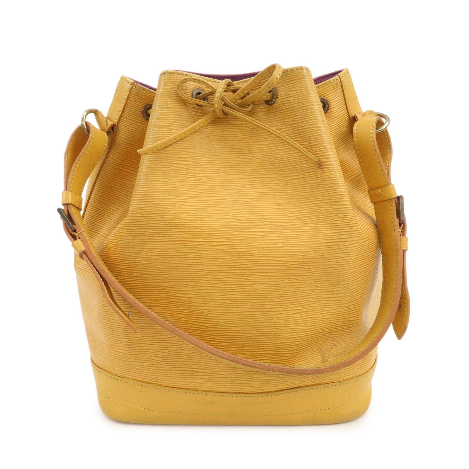 Louis Vuitton Epi Noe Leather Shoulder Bag Tassili Yellow M44009