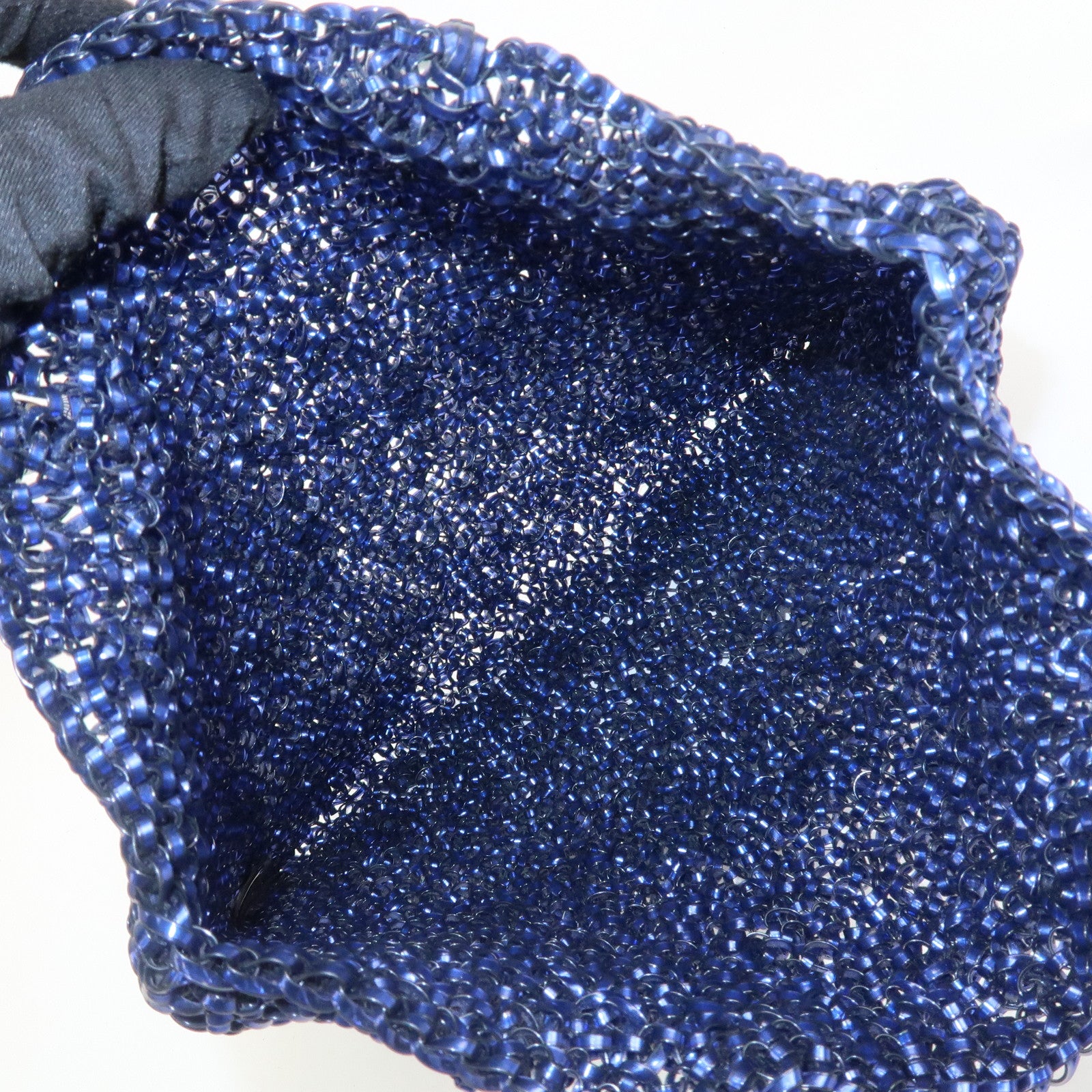 ANTEPRIMA Wire Bag PVC Hand Bag Shoulder Bag Blue