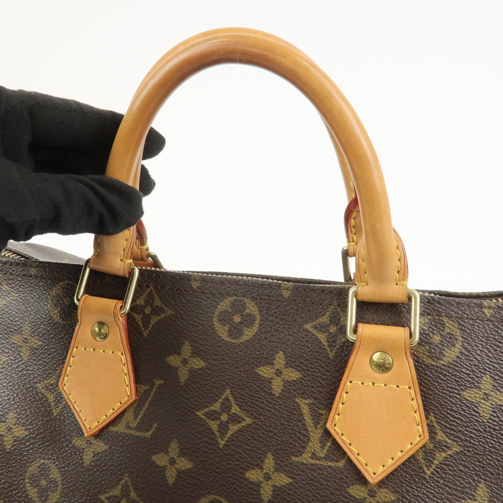 Louis Vuitton Monogram Speedy 30 Boston Bag Hand Bag Brown M41526