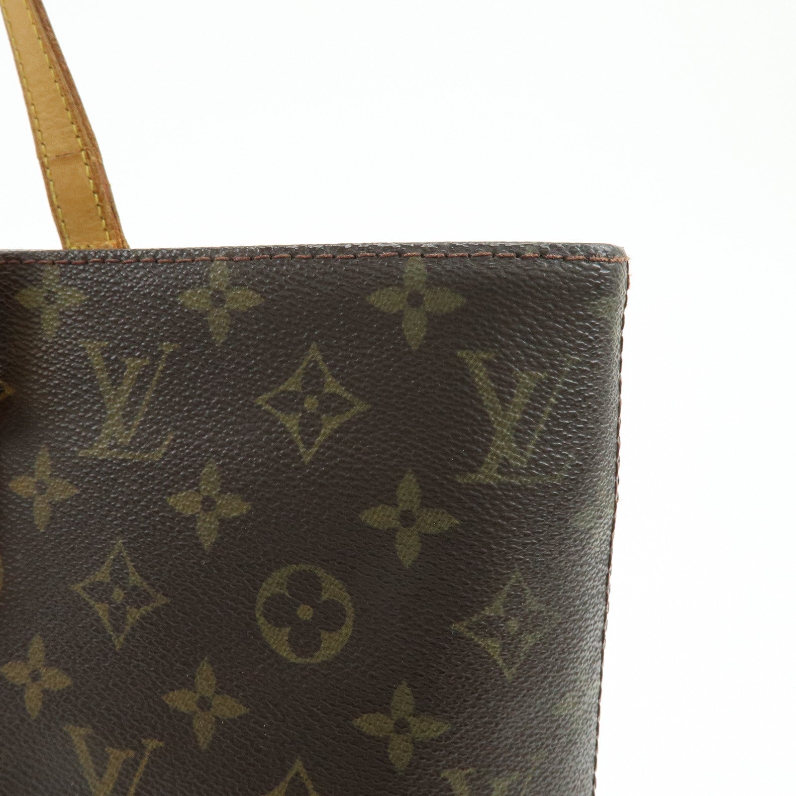Louis Vuitton Monogram Luco Tote Bag Shoulder Bag Brown M51155