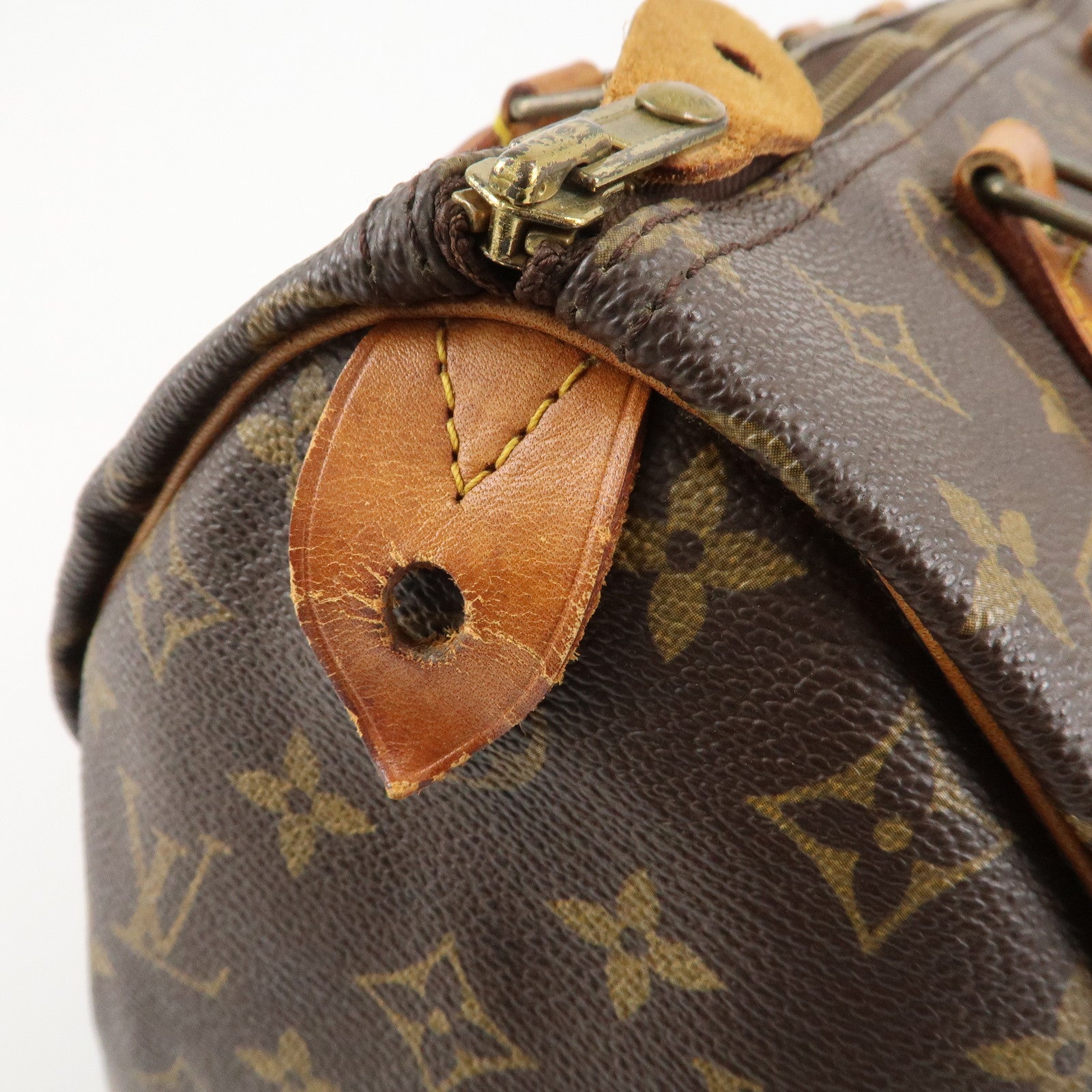 Louis Vuitton Monogram Speedy 30 Hand Bag Boston Bag M41526 Used