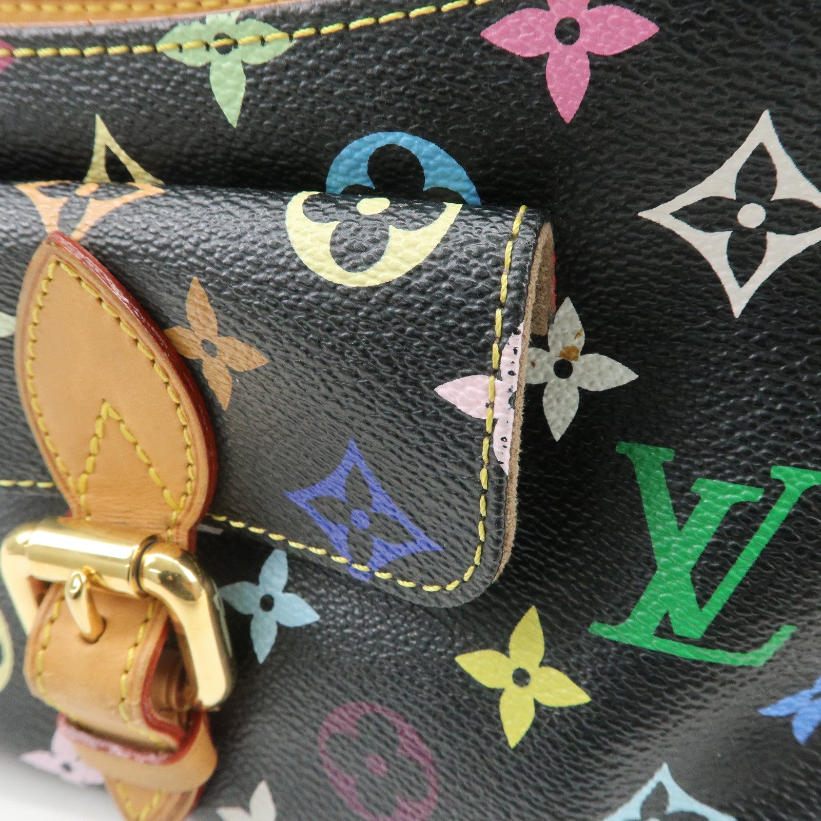 Louis Vuitton Monogram Multicolor Eliza Shoulder Bag Noir M40099