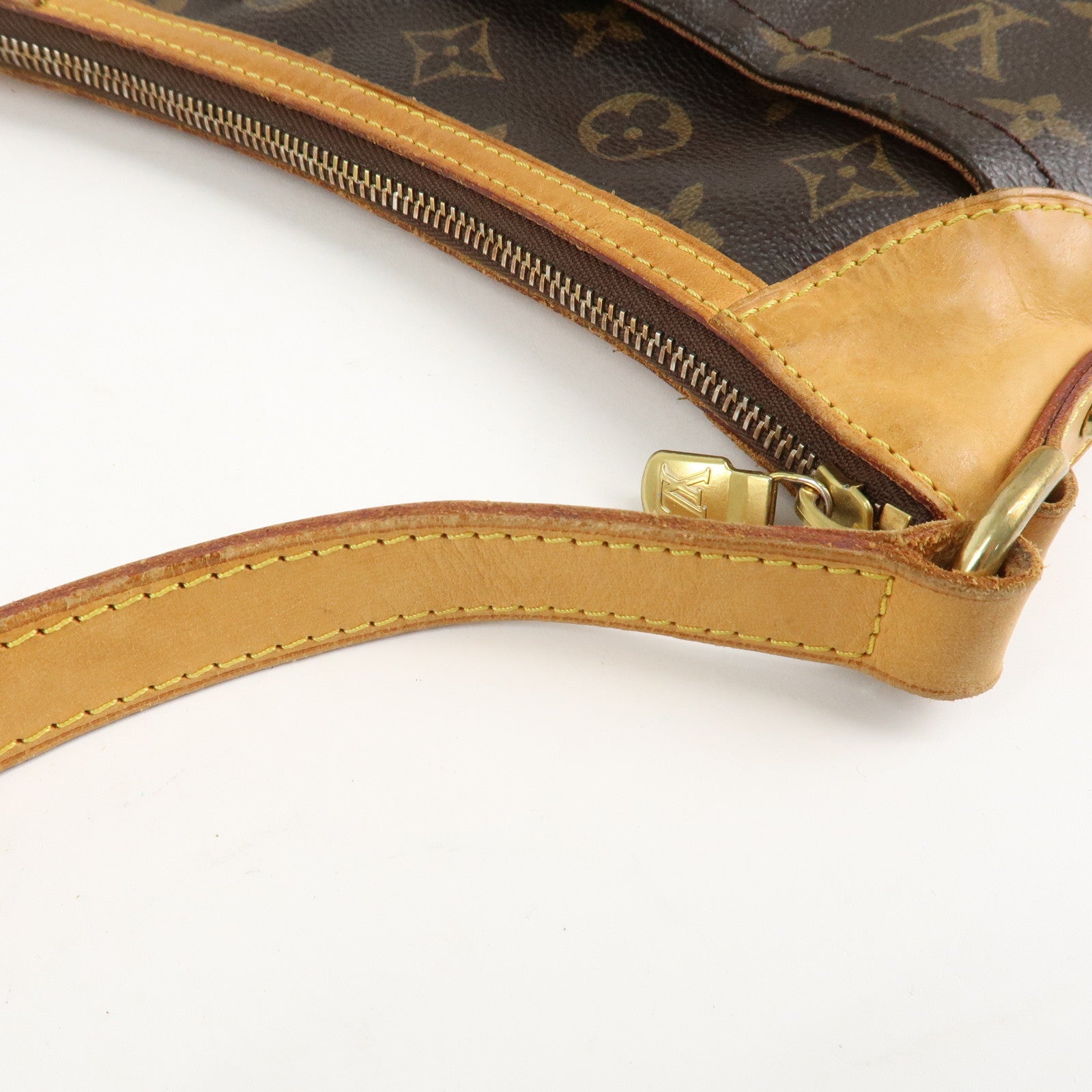 Louis Vuitton Monogram Odeon PM Shoulder Bag Brown M56390 Used