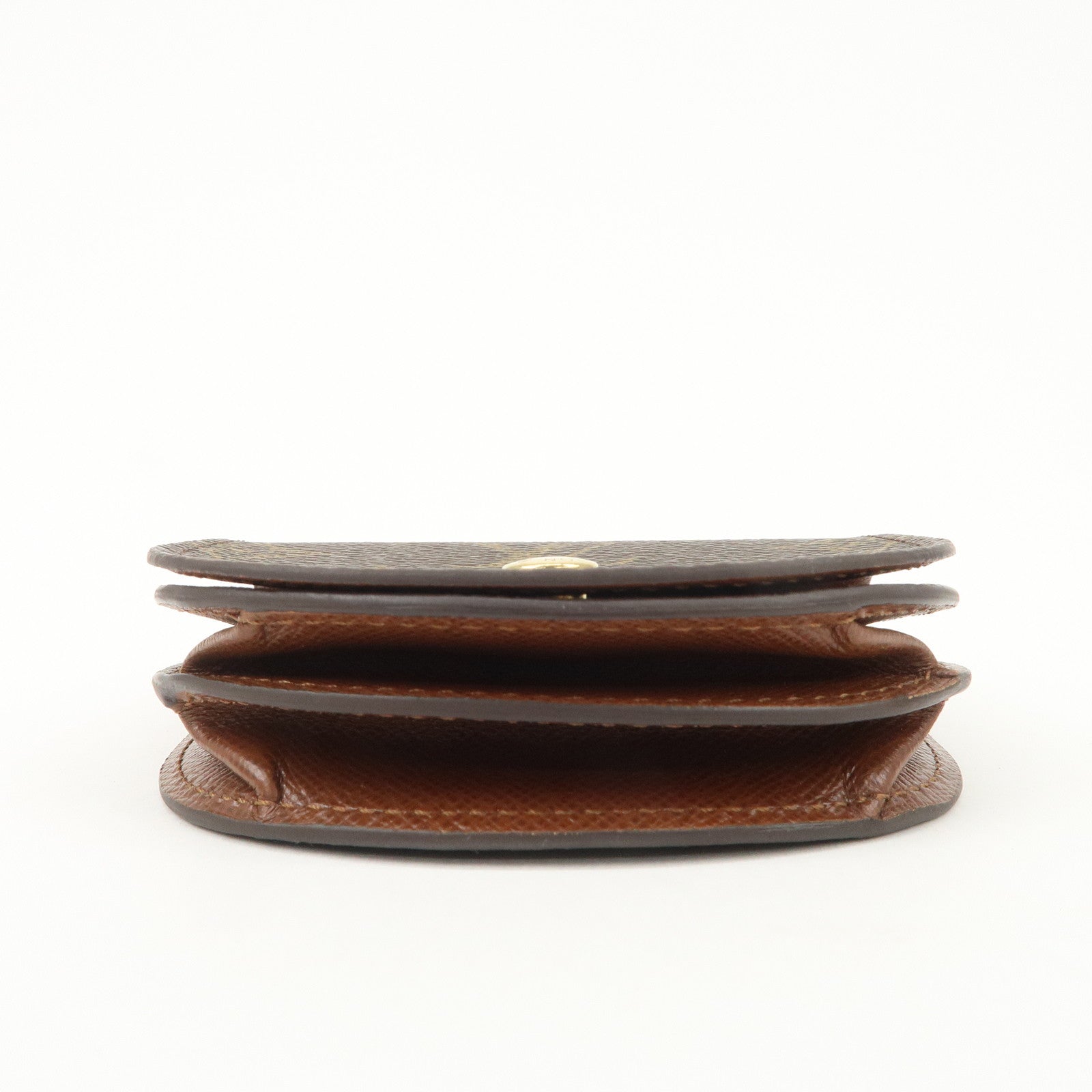 Louis Vuitton Monogram Porte Monnaie Gousset Coin Case M61970