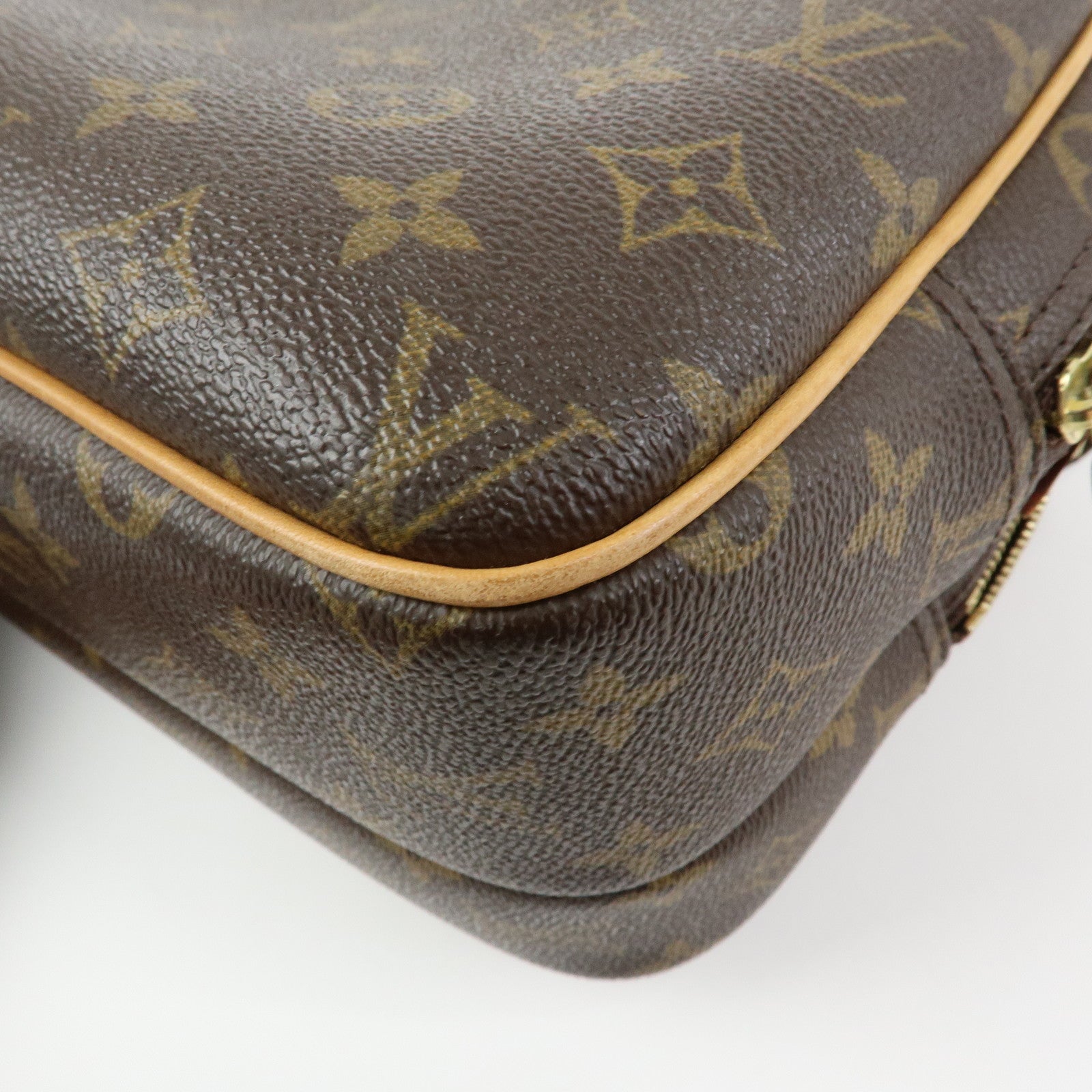 Louis Vuitton Monogram Reporter PM Shoulder Crossbody Bag M45254