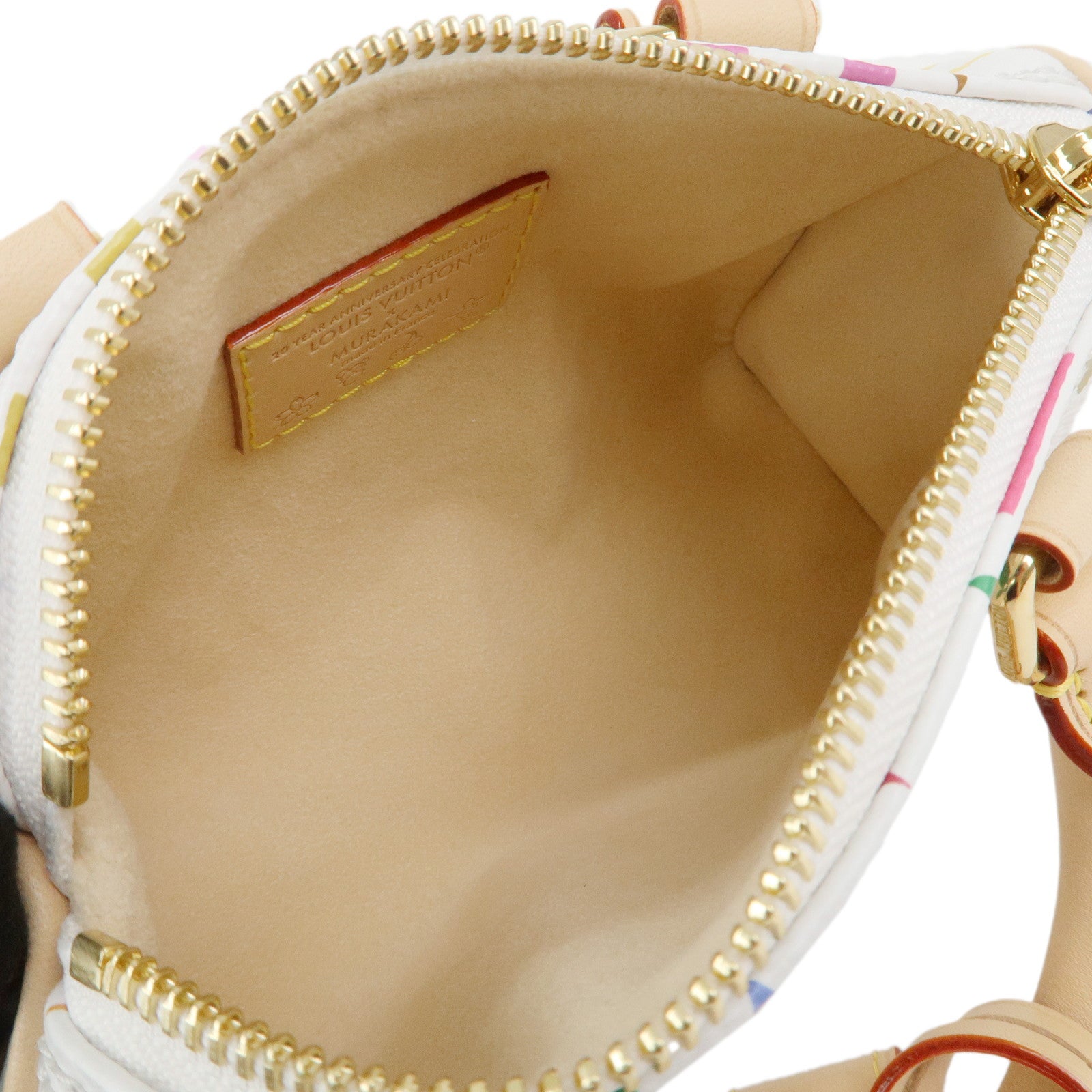 Louis Vuitton Monogram Multicolor LV×TM Nano Speedy 2Way Bag M13391