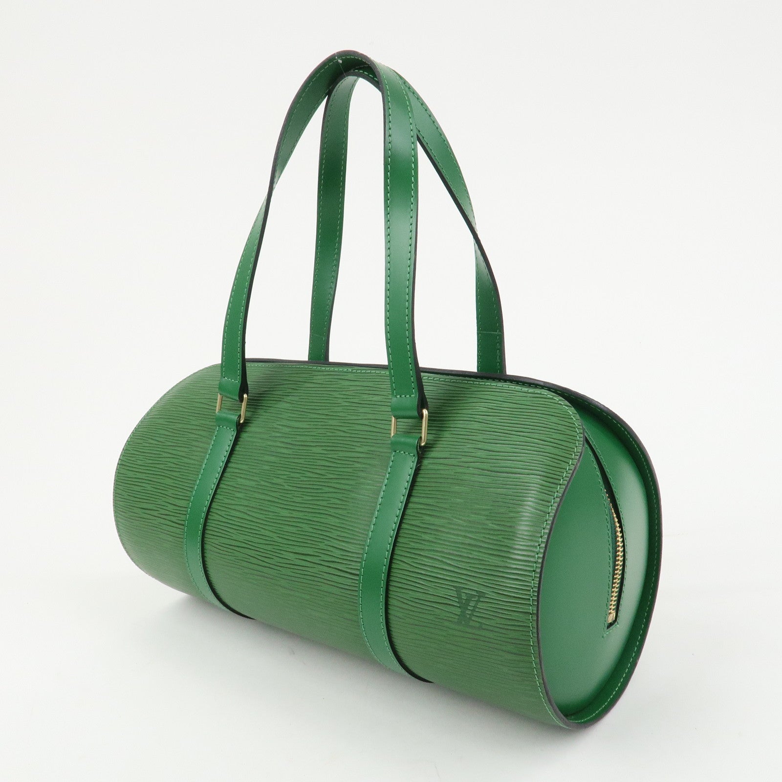 Louis Vuitton Epi Soufflot Hand Bag Borneo Green M52224
