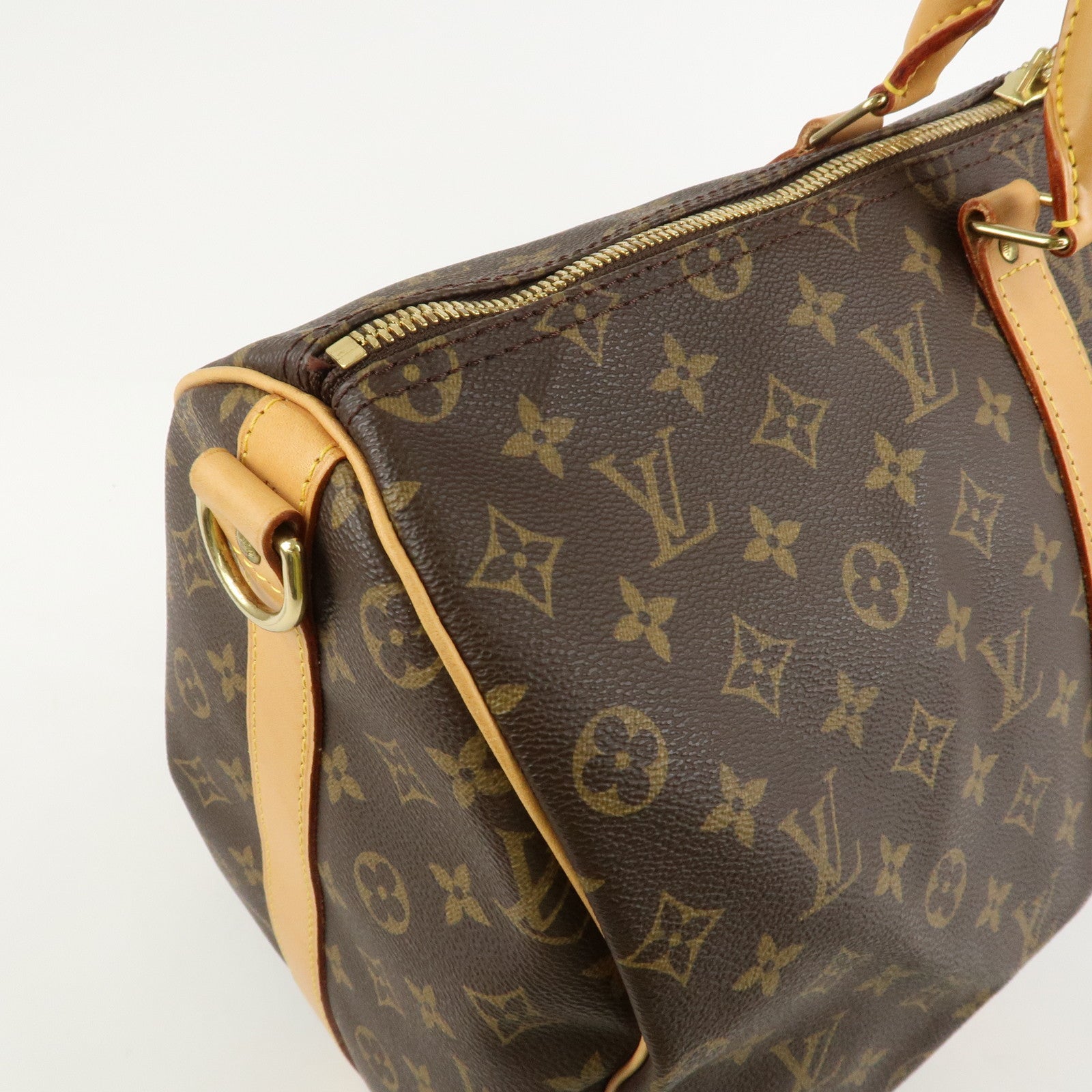 Louis Vuitton Monogram Keep All Bandouliere 50 Boston Bag M41416 Used
