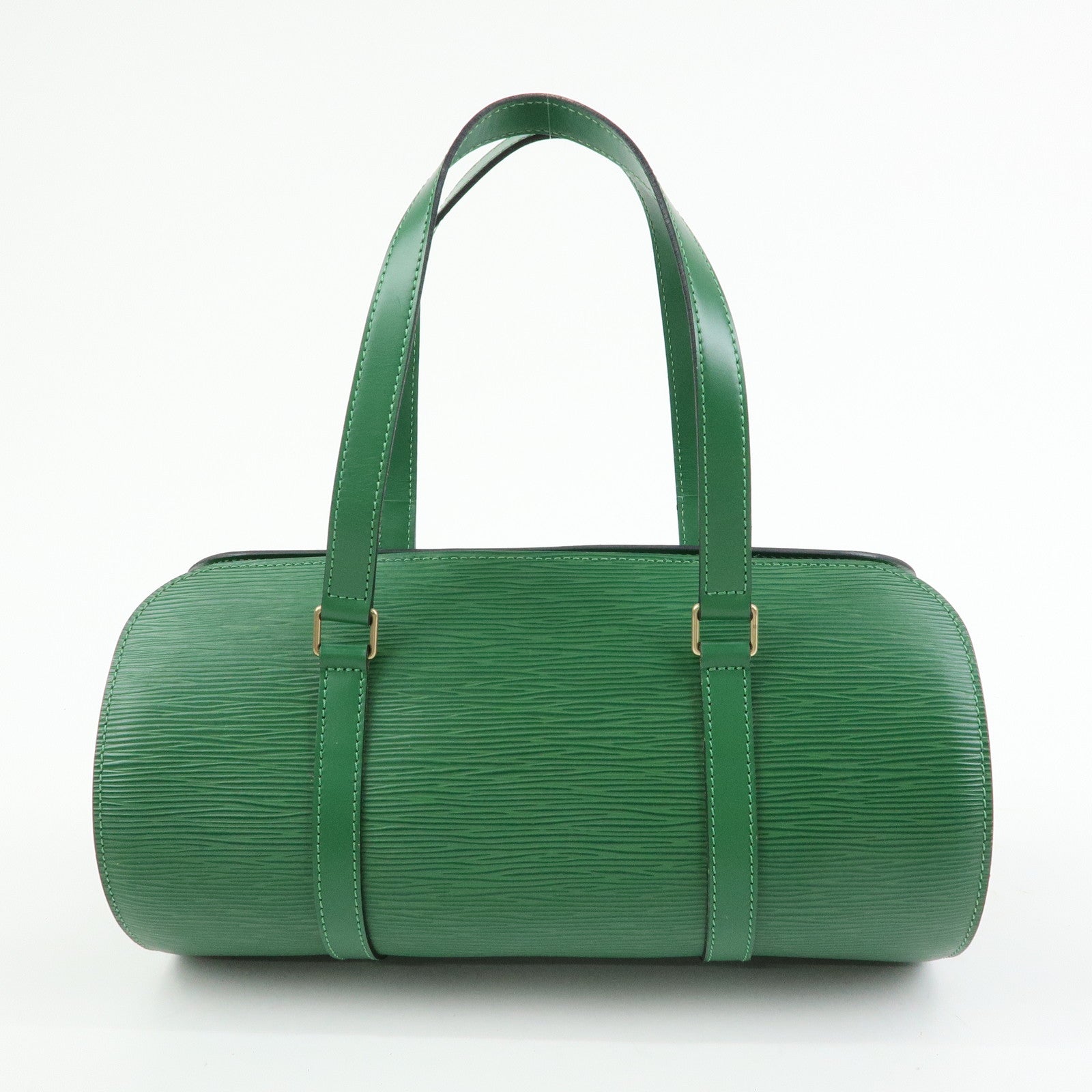 Louis Vuitton Epi Soufflot Hand Bag Borneo Green M52224