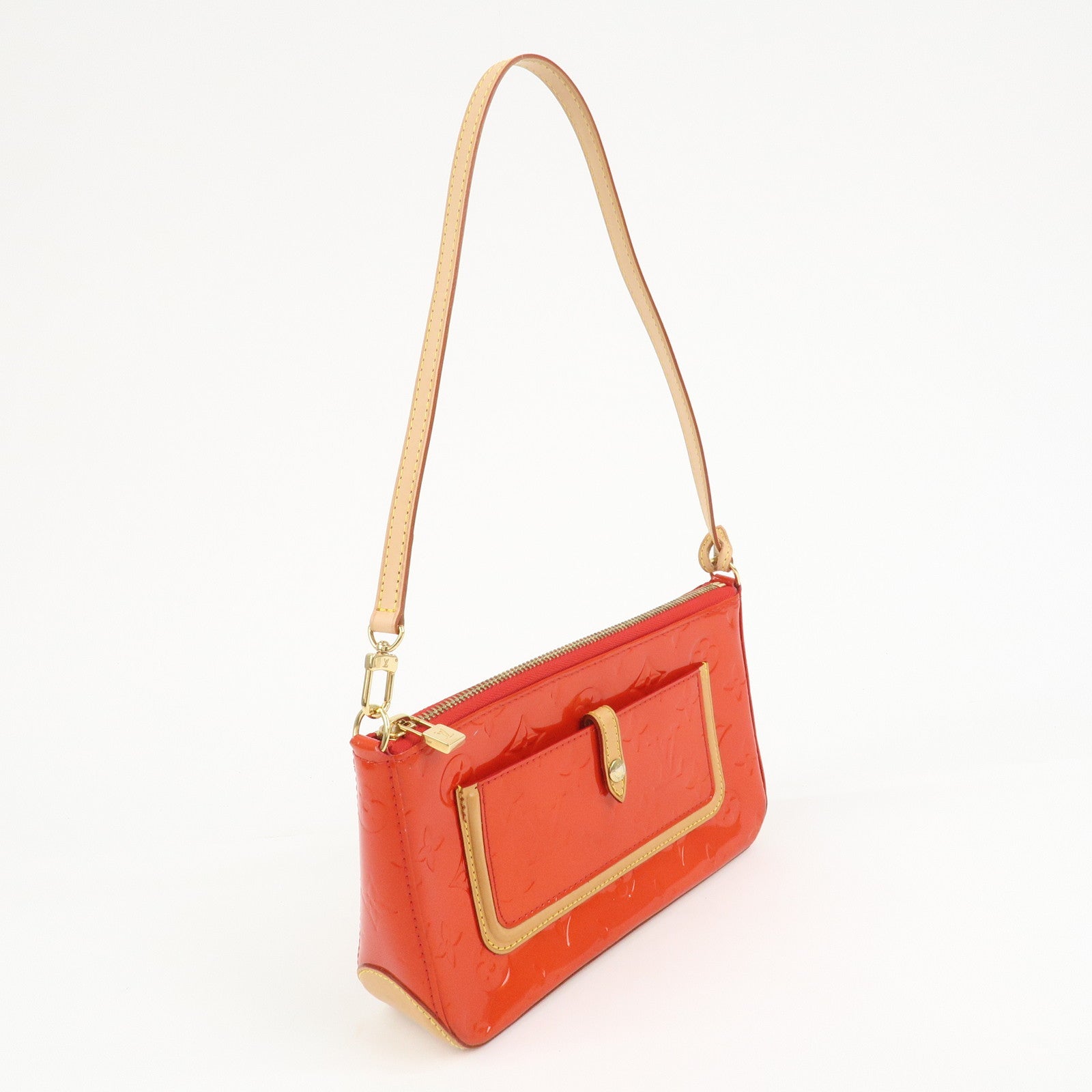 Louis Vuitton Monogram Vernis Mallory Square Shoulder Bag M91295