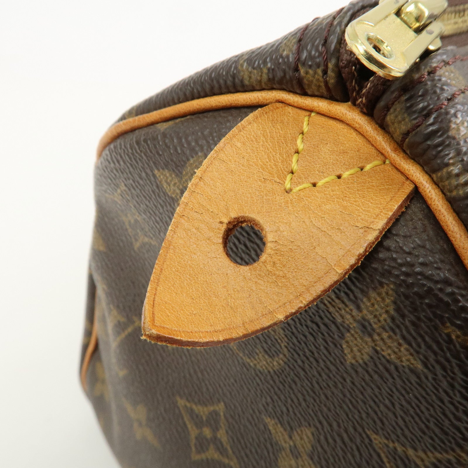 Louis Vuitton Monogram Speedy 25 Boston Bag Hand Bag Brown M41528