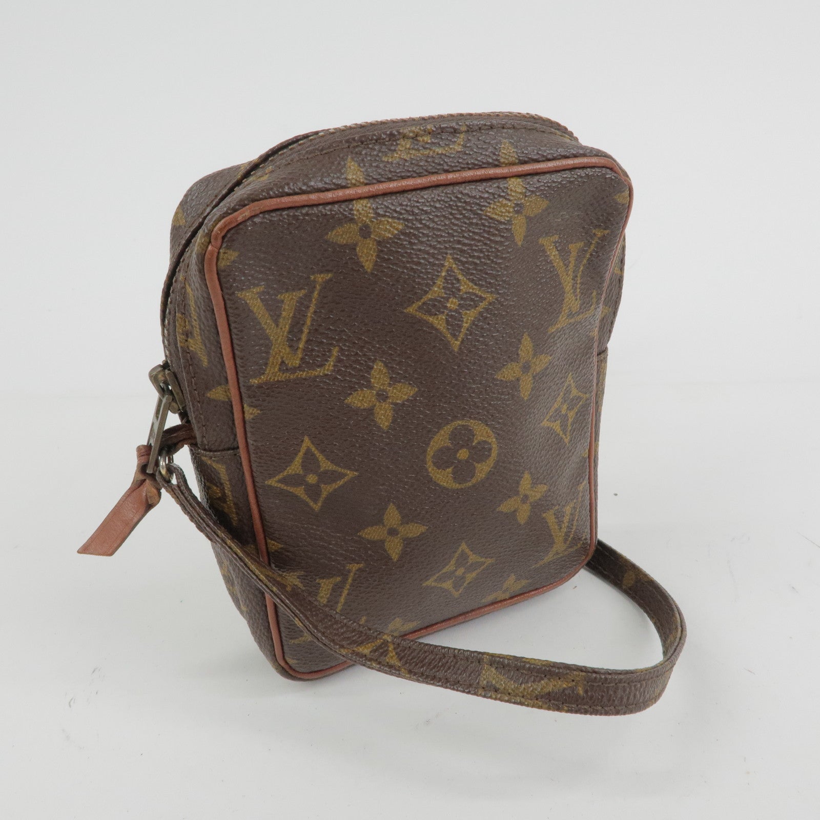 Louis Vuitton Monogram Mini Danube Shoulder Bag Brown M45268